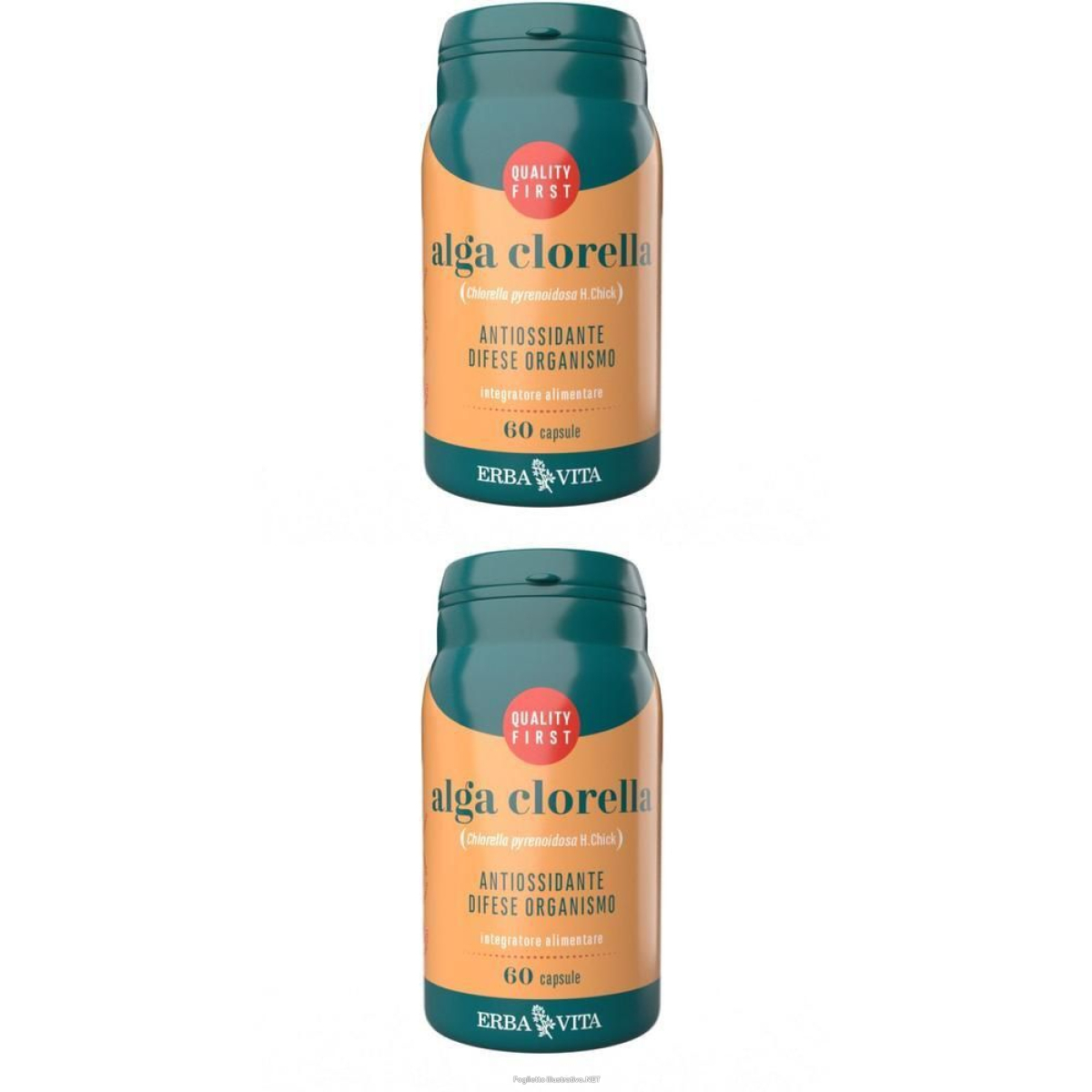 Cerca Offerte di alga clorella 60 capsule 2x30 g e acquista online