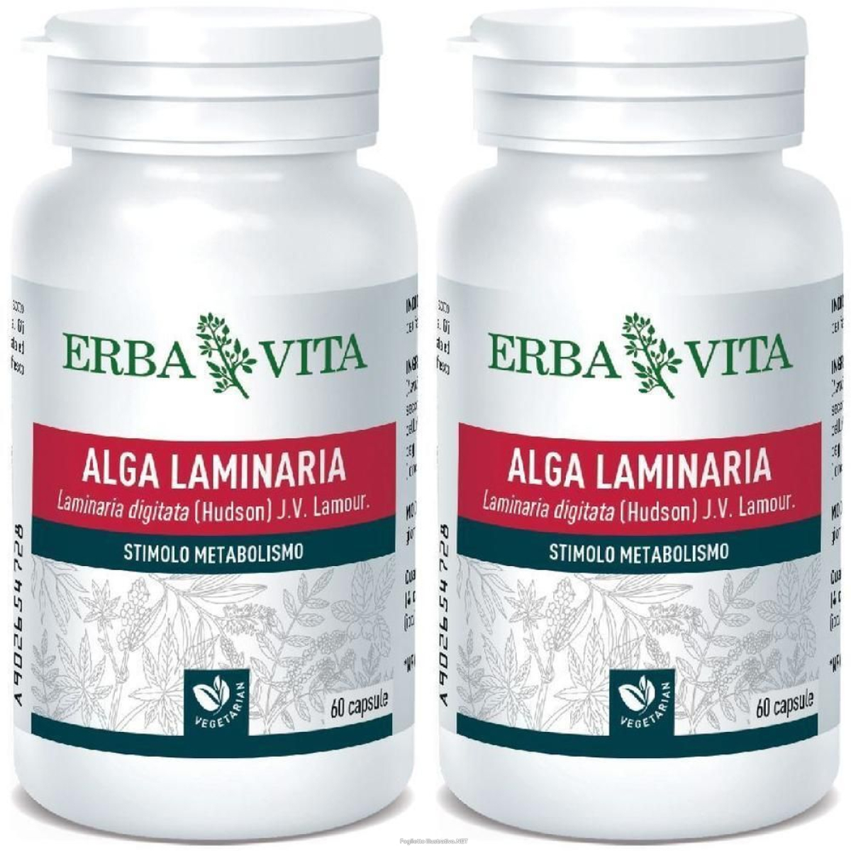 Cerca Offerte di alga laminaria 60 capsule 500 mg 2x60 pz e acquista online