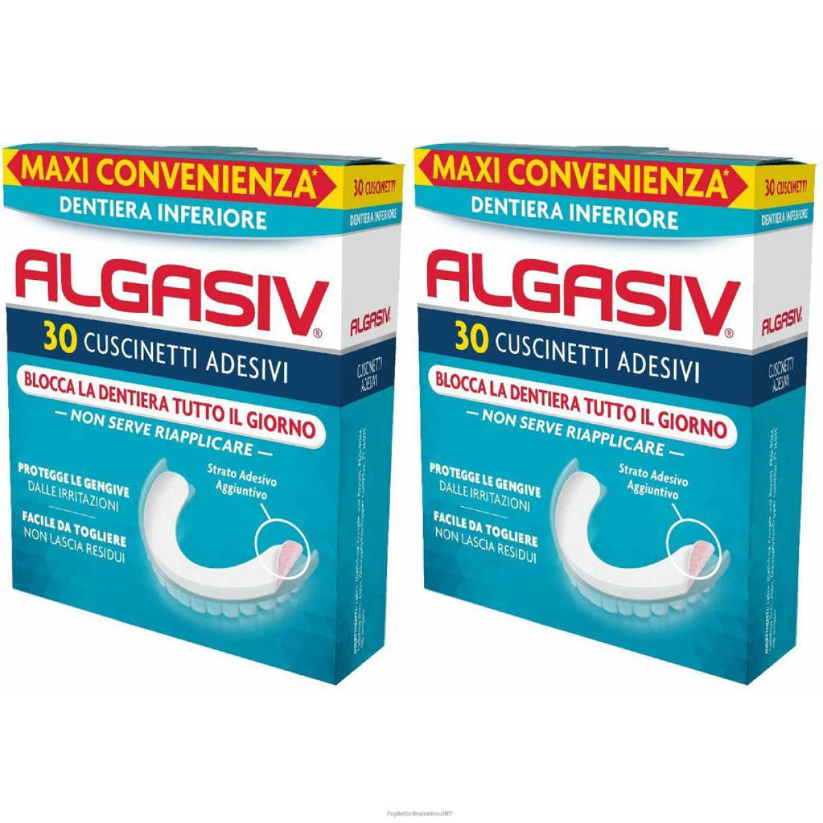 Cerca Offerte di algasiv® cuscinetti adesivi dentiera inferiore set da 2 2x1 pz altro e acquista online