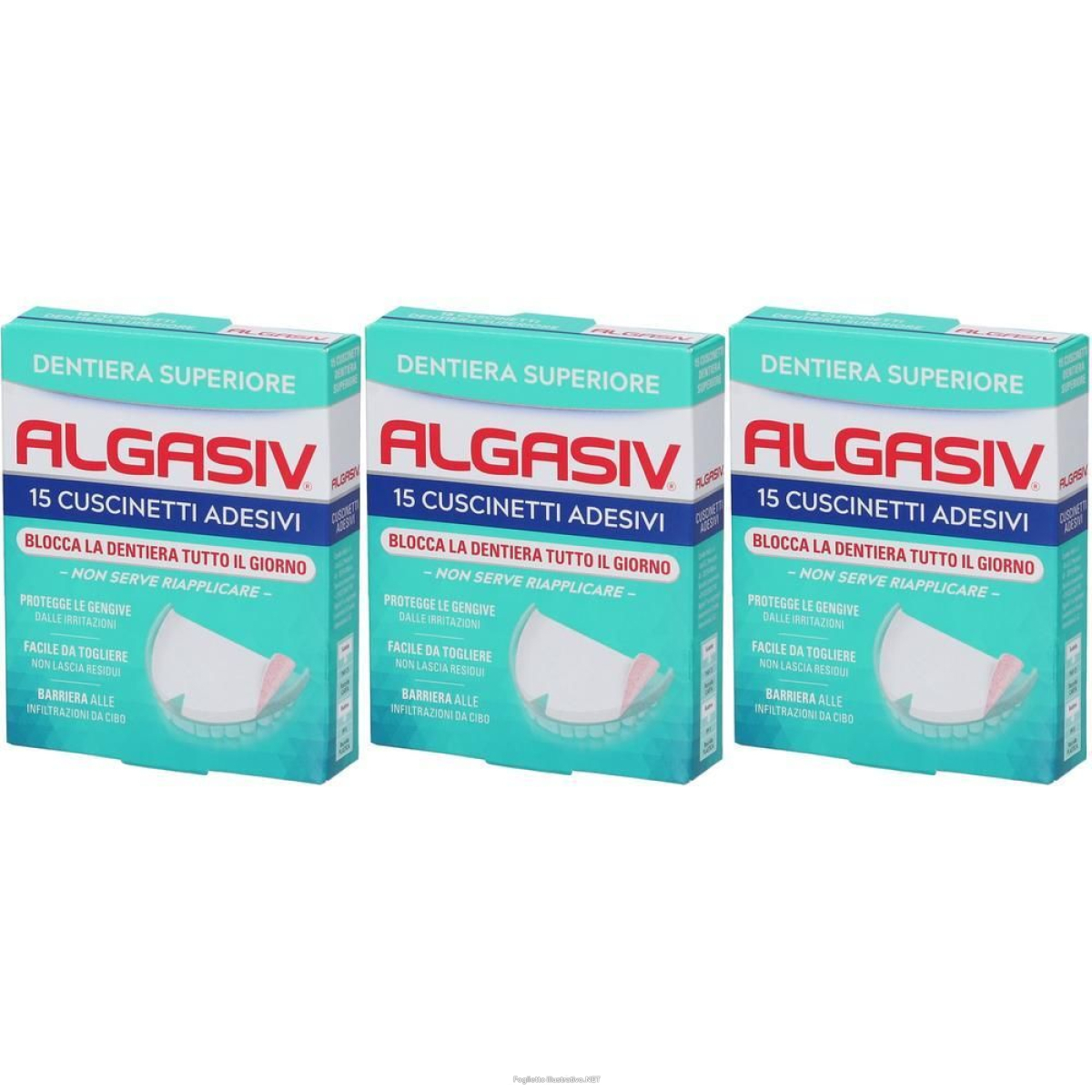 Cerca Offerte di algasiv® cuscinetti adesivi superiore 3x15 st e acquista online
