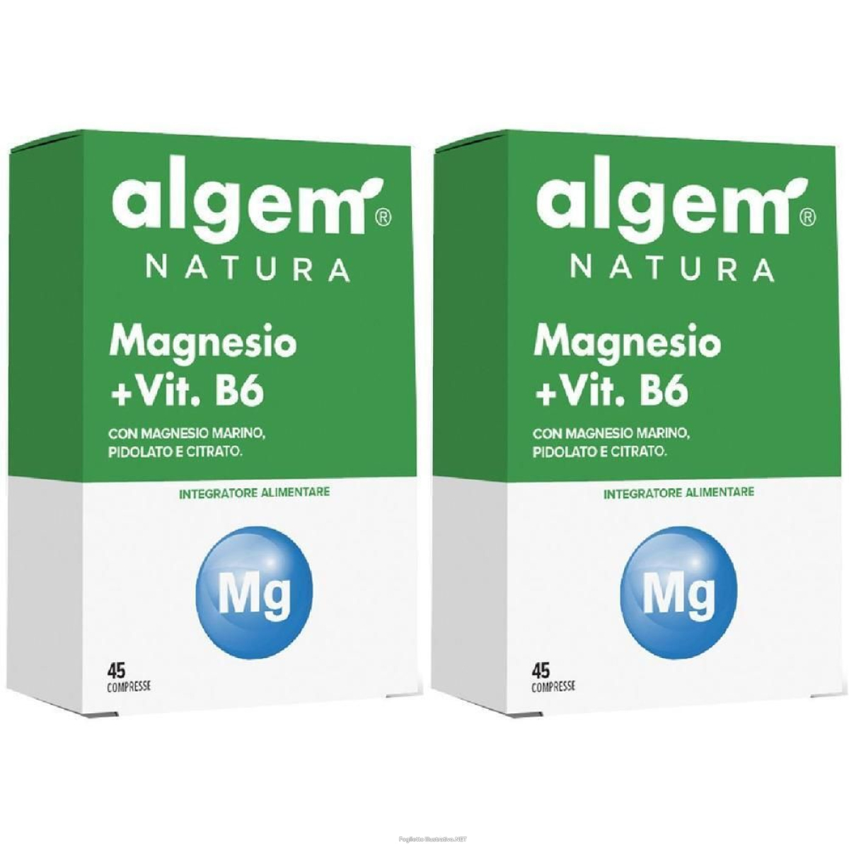 Cerca Offerte di algem natura magnesio +vit b6 compresse 2x45 pz e acquista online