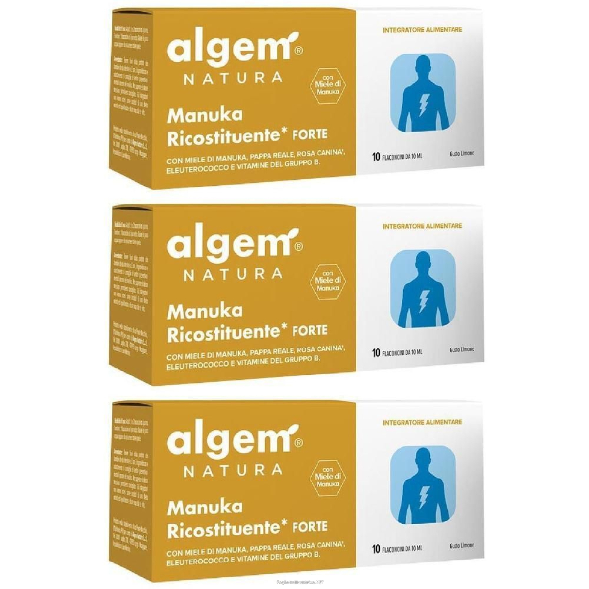 Cerca Offerte di algem natura manuka ricostituente forte flaconcini 3x10x10 ml flaconci e acquista online