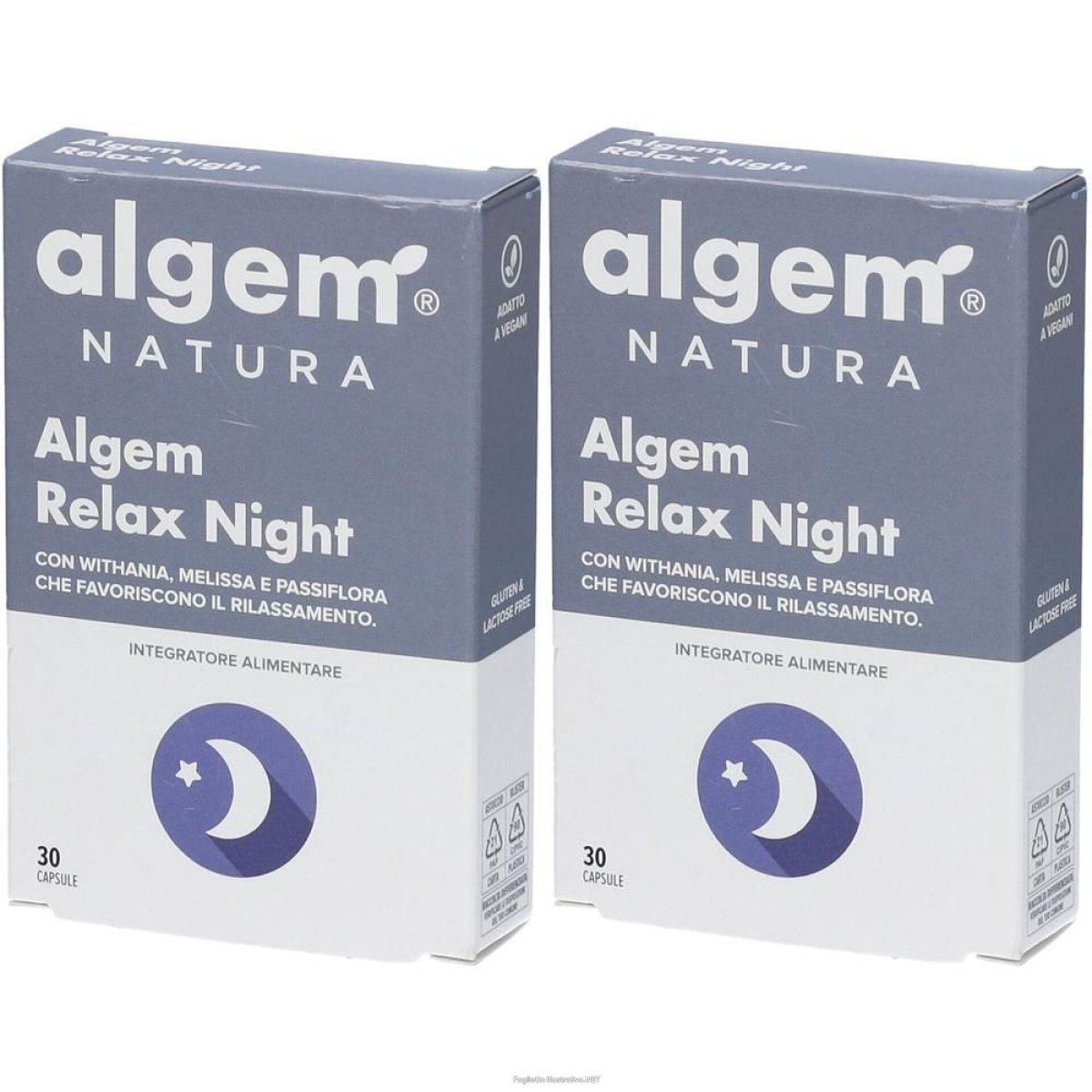 Cerca Offerte di algem natura relax night capsule 2x30 pz e acquista online