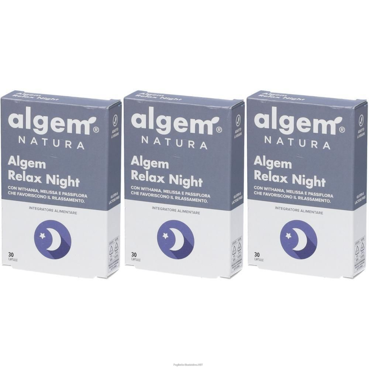 Cerca Offerte di algem natura relax night capsule 3x30 pz e acquista online