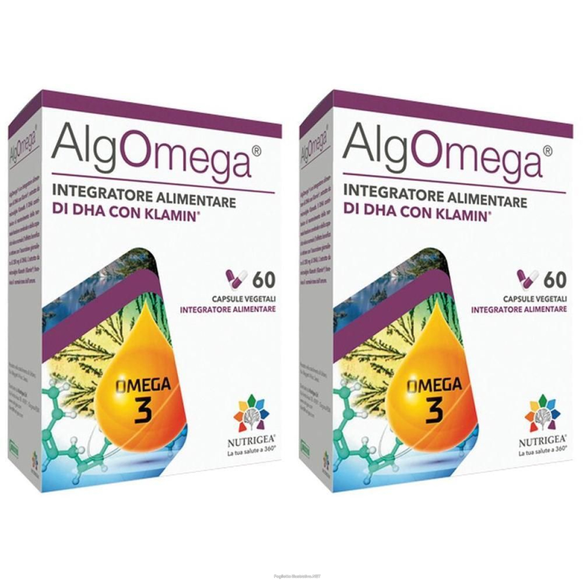 Cerca Offerte di algomega 60 capsule 2x45,6 g e acquista online