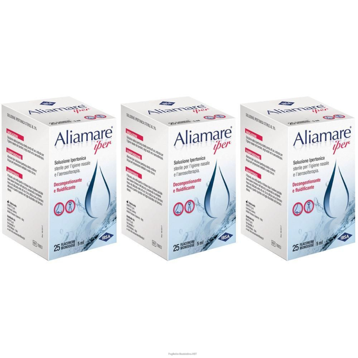 Cerca Offerte di aliamare iper 25 flaconcini ipertonici da 5 ml 25x5 ml e acquista online