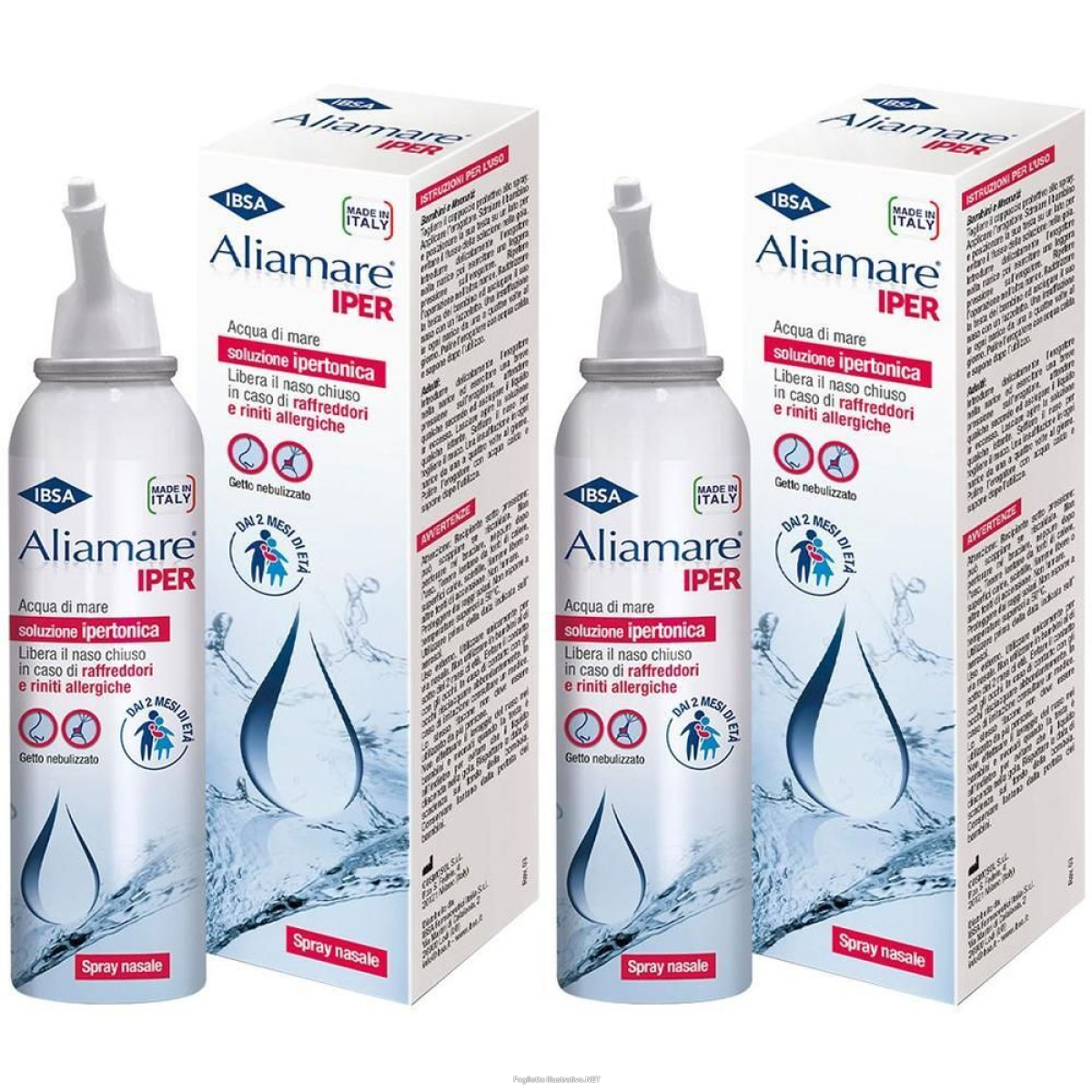 Cerca Offerte di aliamare® iper spray nasale soluzione ipertonica 2x125 ml e acquista online