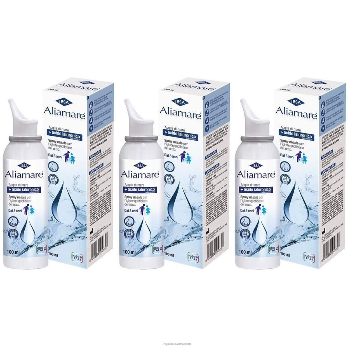 Cerca Offerte di aliamare® spray nasale soluzione isotonica 3x100 ml e acquista online