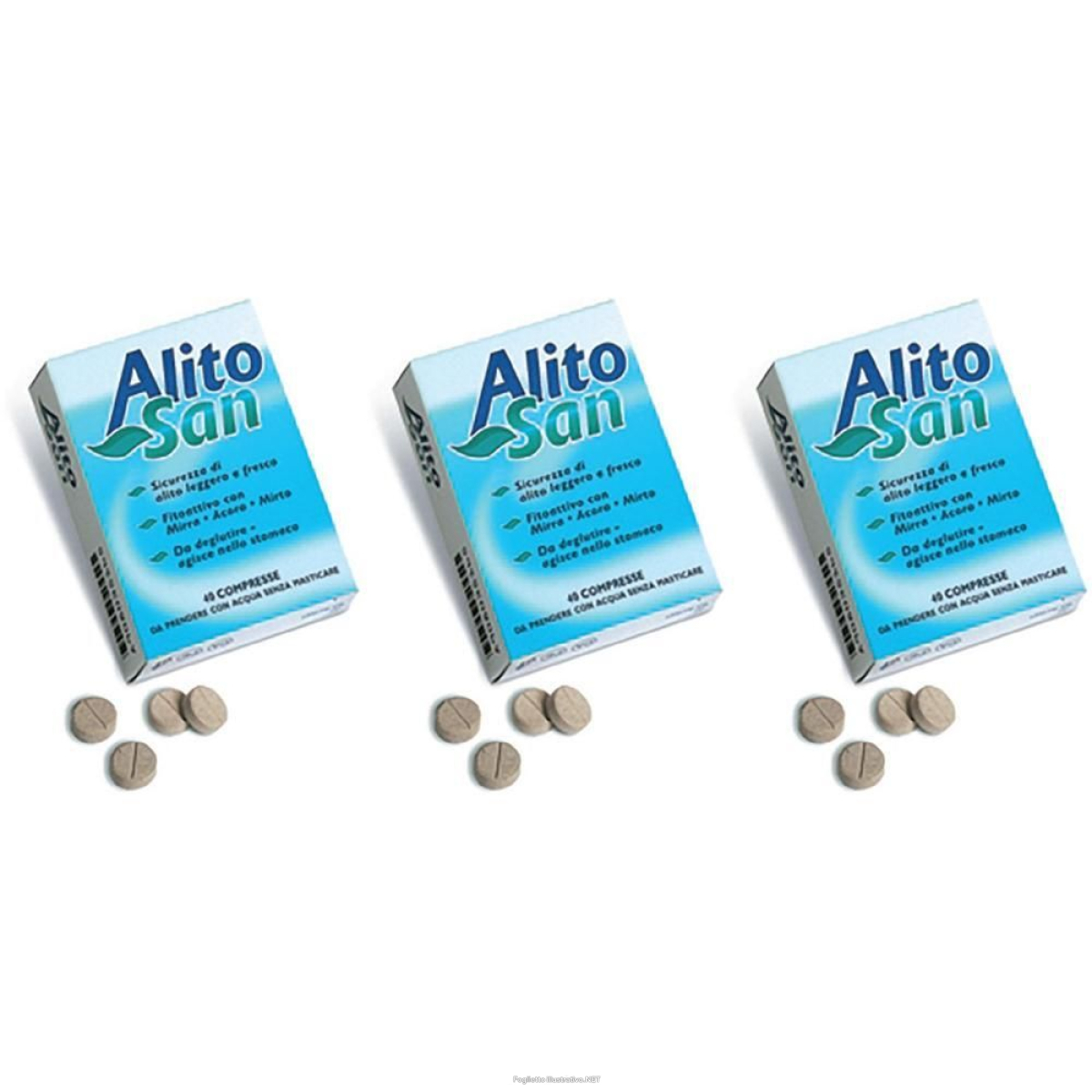 Cerca Offerte di alitosan 40 tavolette 23,6 g 3x40 pz compresse masticabili e acquista online