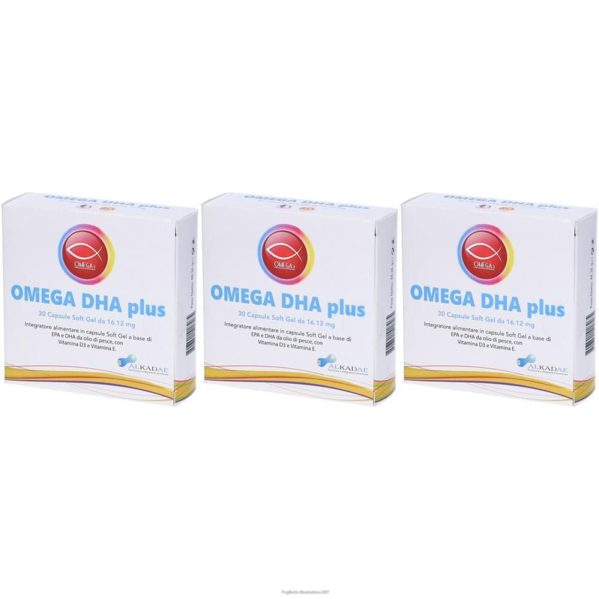 Cerca Offerte di alkadae omega dha plus capsule soft gel 3x30 pz e acquista online