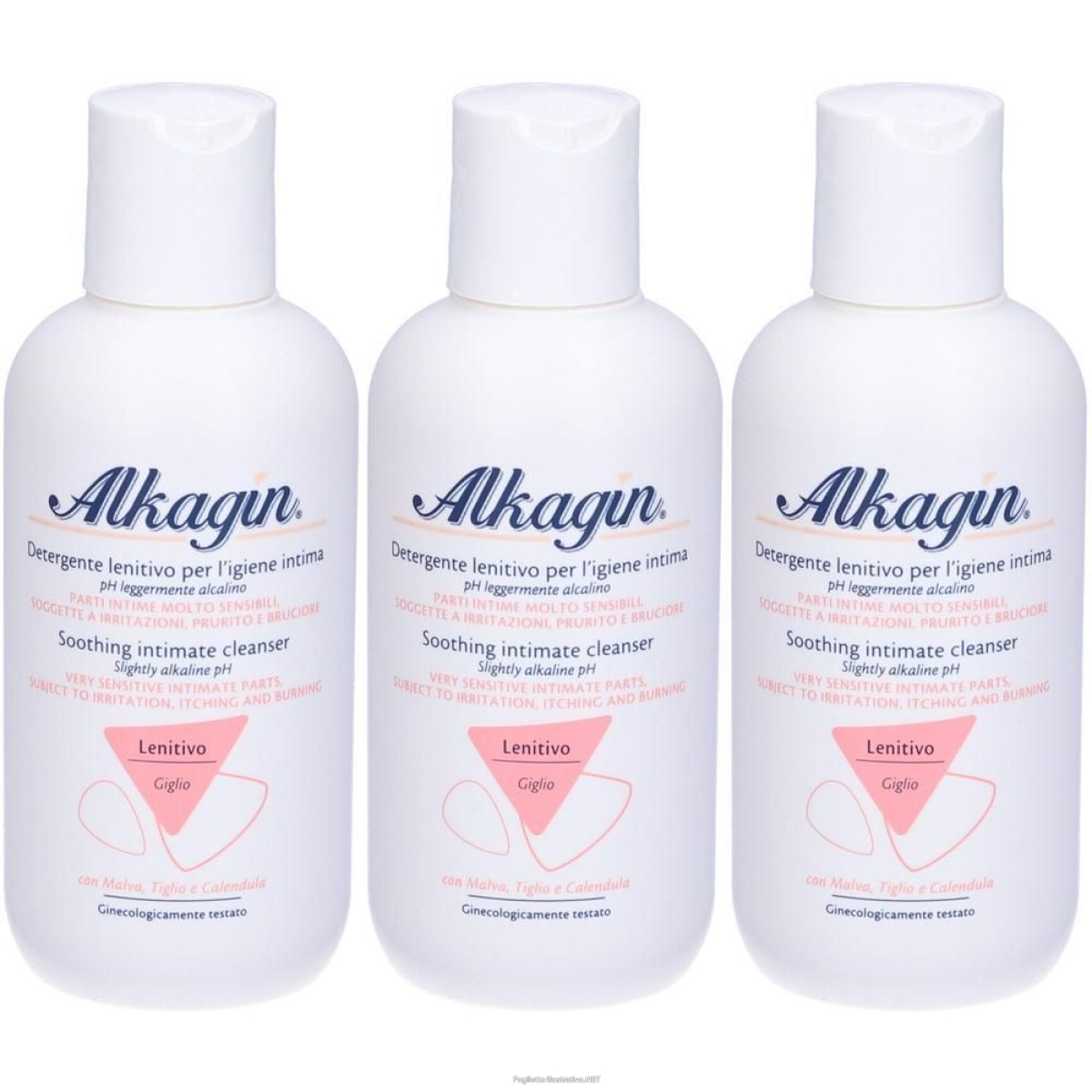 Cerca Offerte di alkagin detergente lenitivo per l'igiene intima 3x250 ml soluzione e acquista online