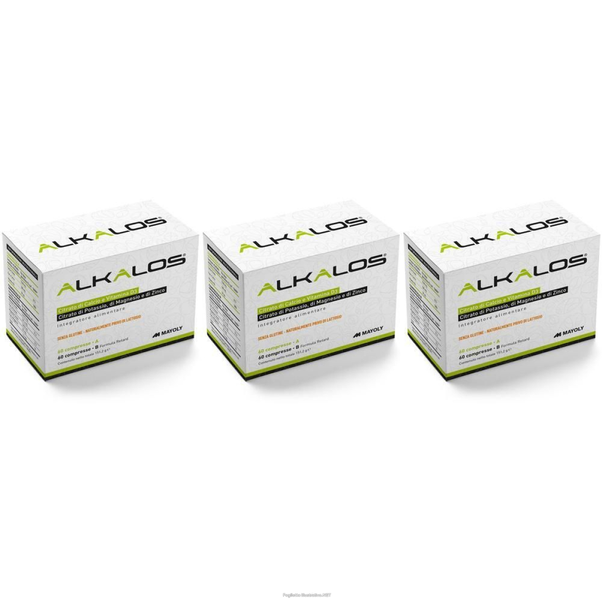 Cerca Offerte di alkalos a+b® compresse integratore alimentare 3x60 pz e acquista online