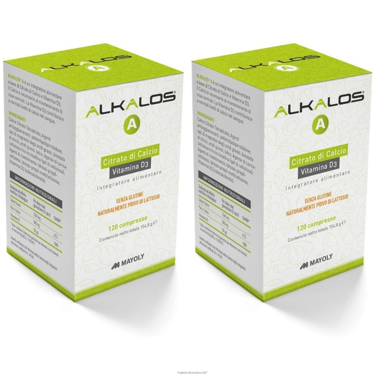 Cerca Offerte di alkalos a® compresse integratore alimentare set da 2 2x120 pz compress e acquista online