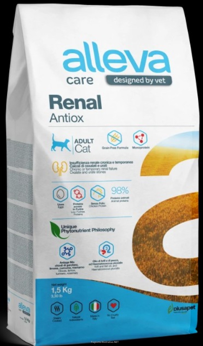 Cerca Offerte di alleva care adult renal antiox crocchette veterinarie per gatti adulti 1,5 kg e acquista online