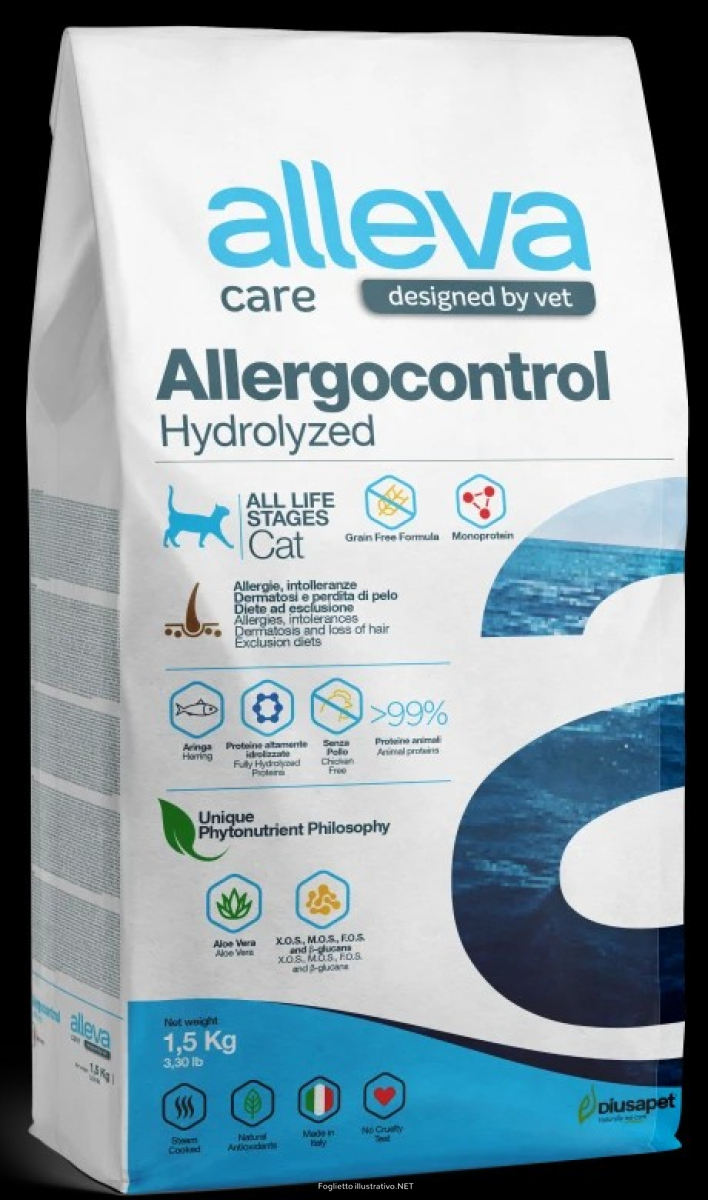 Cerca Offerte di alleva care allergocontrol hydrolyzed crocchette veterinarie grain free per gatti, 1,5 kg e acquista online