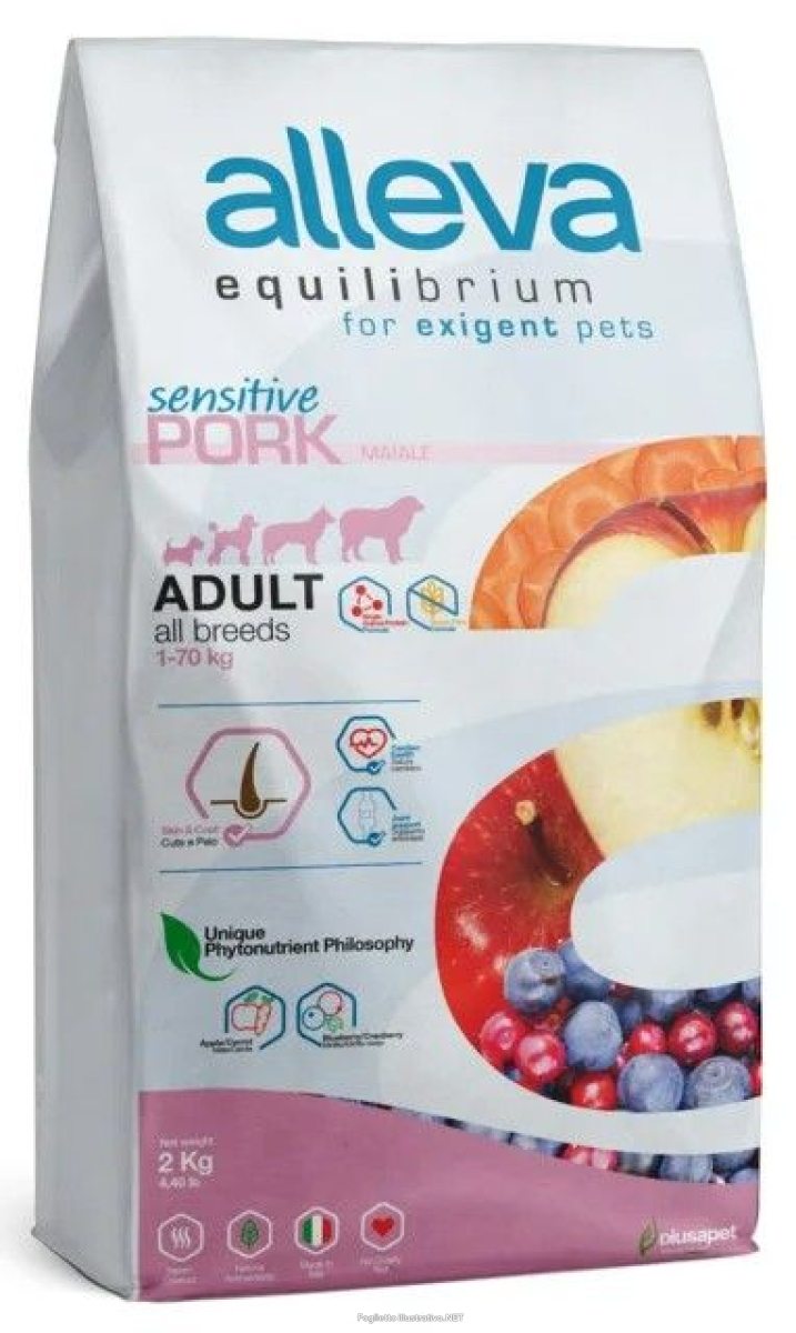 Cerca Offerte di alleva equilibrium dog sensitive pork adult all breeds kg 2 - p6009 e acquista online