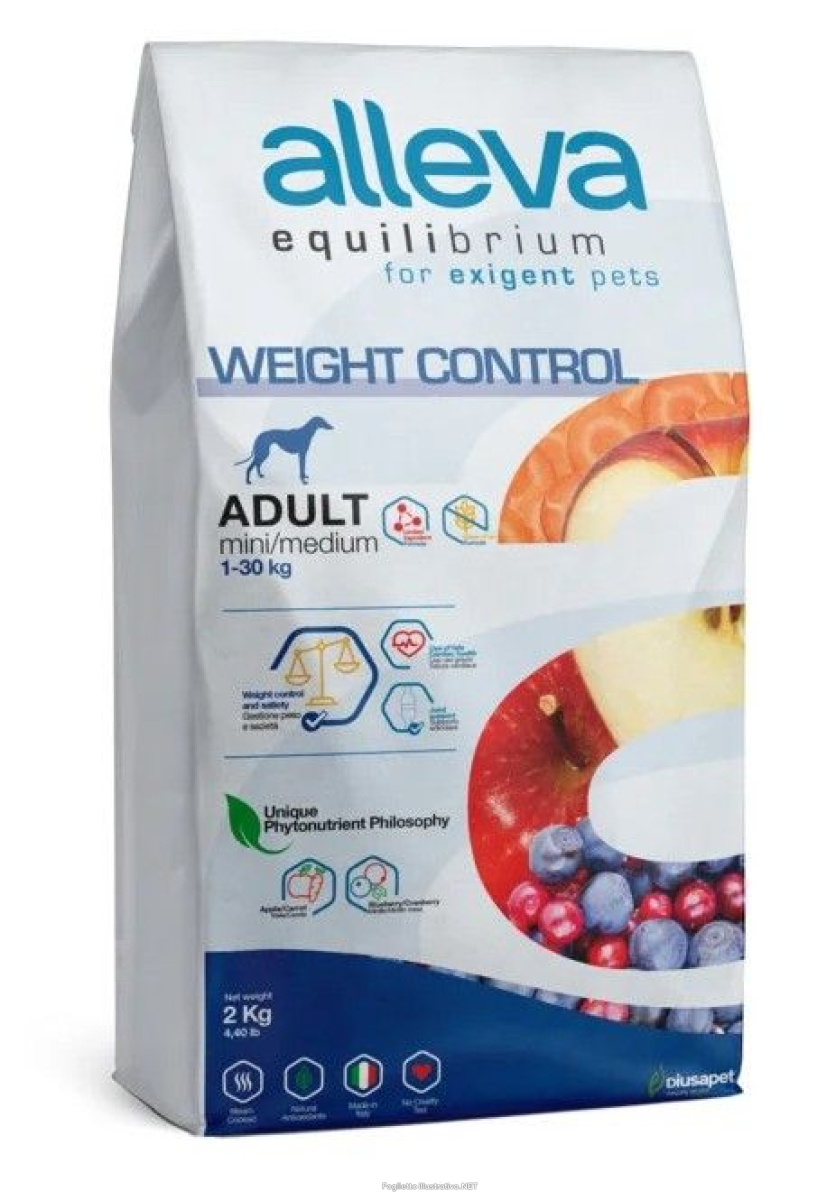 Cerca Offerte di alleva equilibrium dog weight control adult mini medium kg 2 - p6013 e acquista online