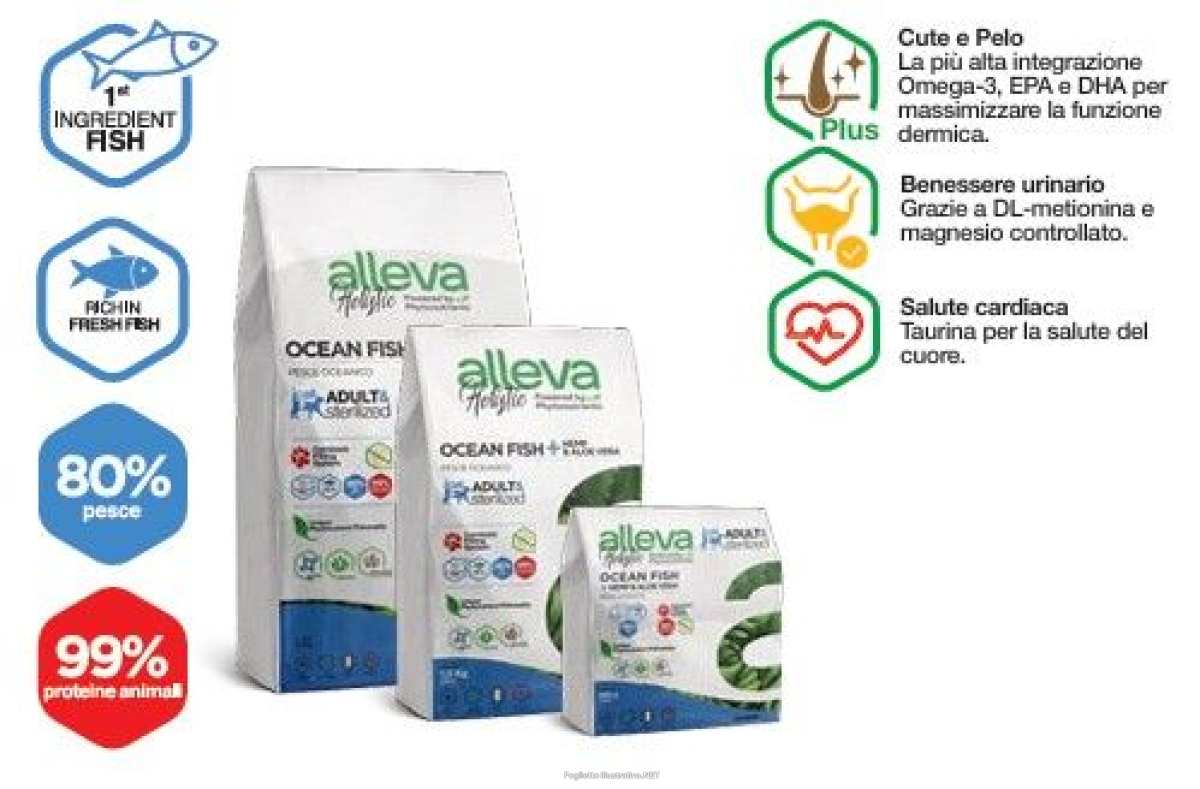 Cerca Offerte di alleva holistic cat adult ocean fish + hemp & aloe vera kg 10 - p00276h e acquista online