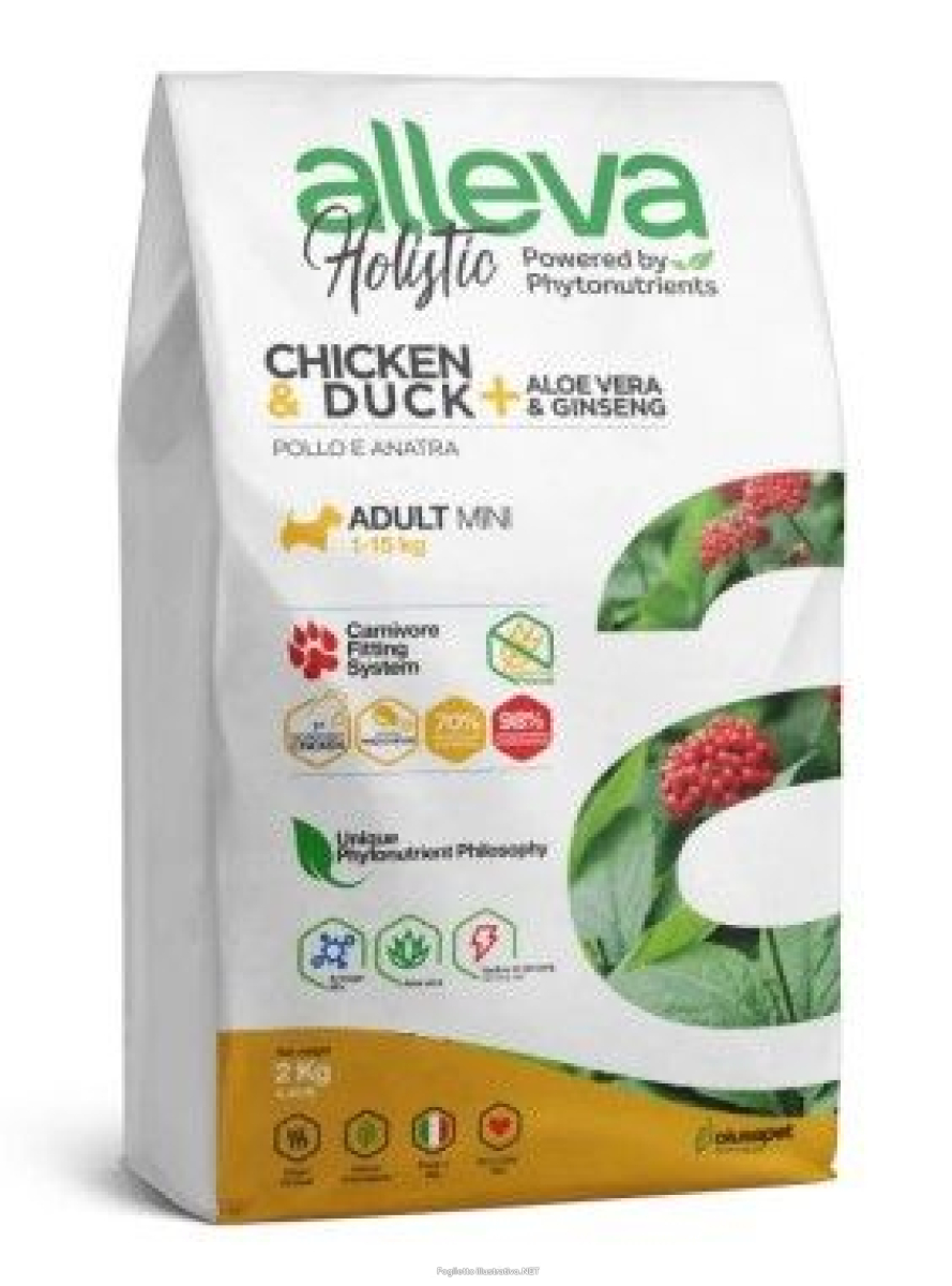 Cerca Offerte di alleva holistic dog adult chicken and duck mini kg 2 - p00229 e acquista online
