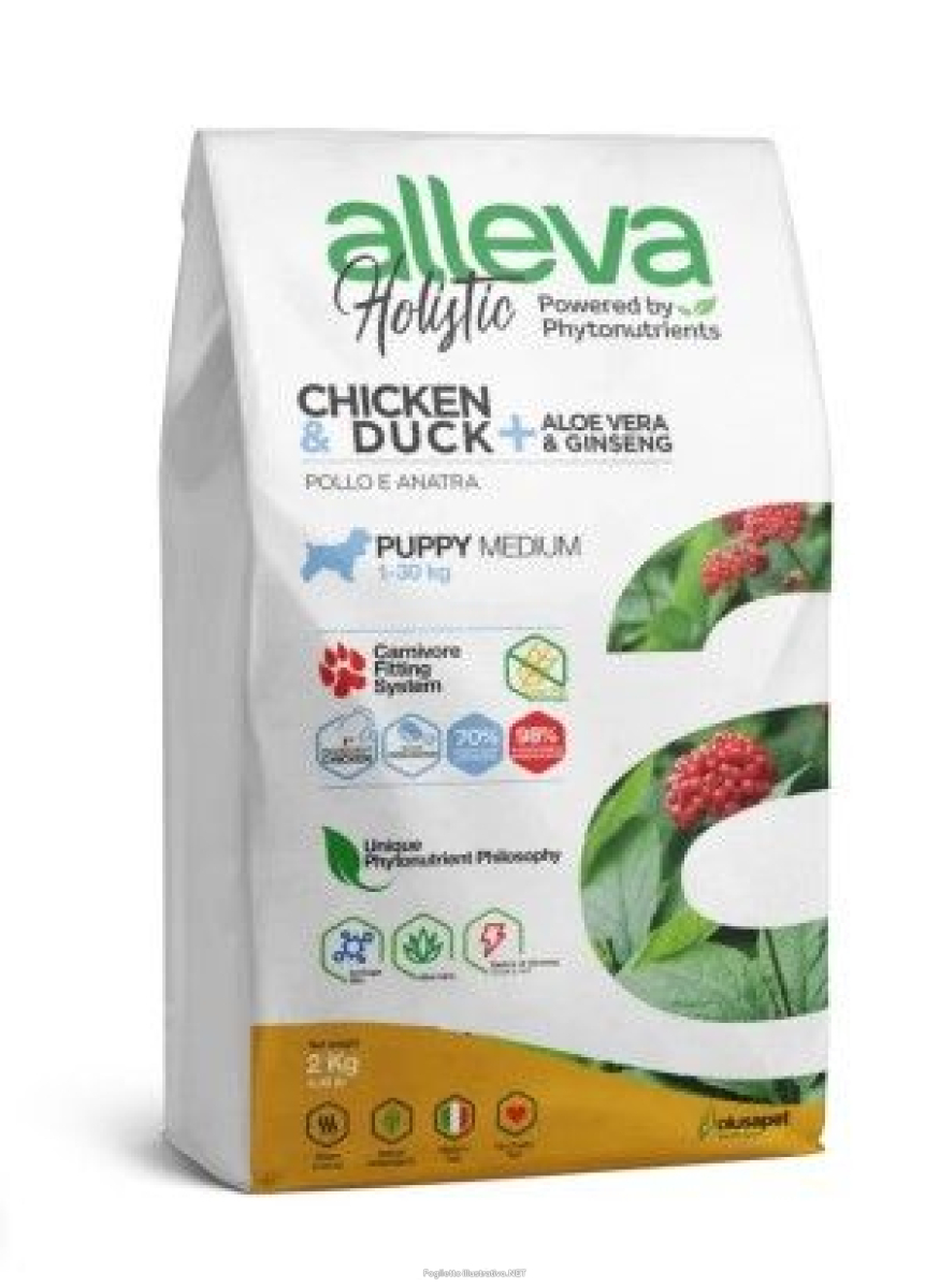 Cerca Offerte di alleva holistic dog puppy/junior chicken medium kg 2 - p00224 e acquista online