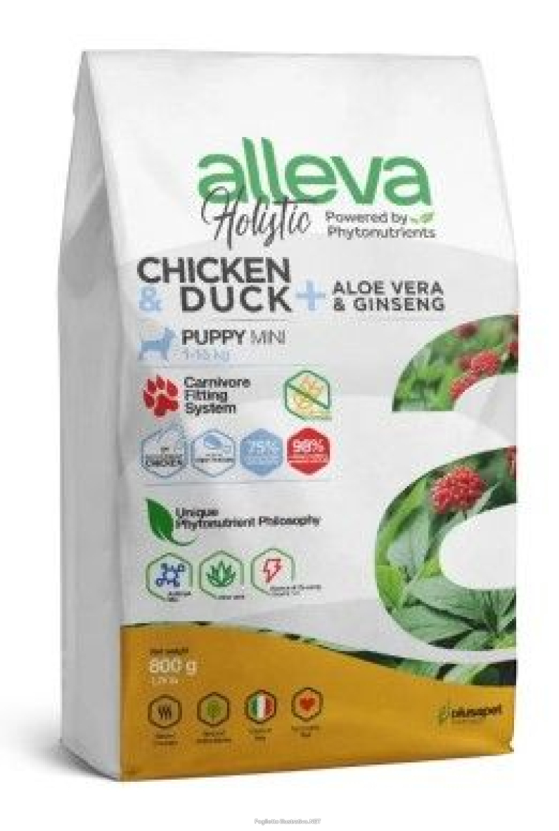 Cerca Offerte di alleva holistic dog puppy/junior chicken mini kg 0.800 - p00219 e acquista online