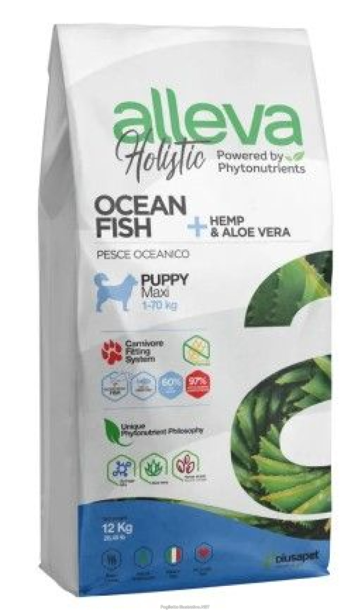 Cerca Offerte di alleva holistic dog puppy/junior fish maxi kg 12 - p00239 e acquista online