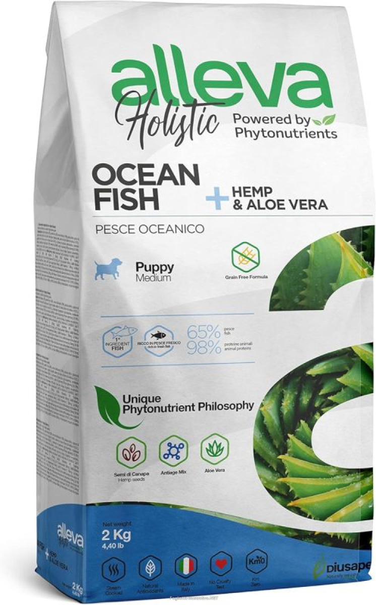 Cerca Offerte di alleva holistic dog puppy/junior fish medium kg 2 - p00227 e acquista online