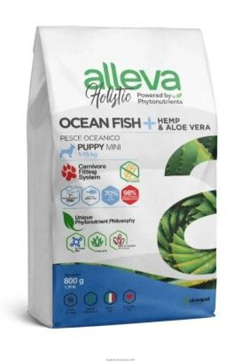 Cerca Offerte di alleva holistic dog puppy/junior fish mini kg 0.800 - p00221 e acquista online