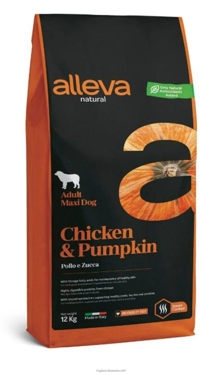 Cerca Offerte di alleva natural dog adult chicken and pumpkin maxi kg 12 - p00216 e acquista online