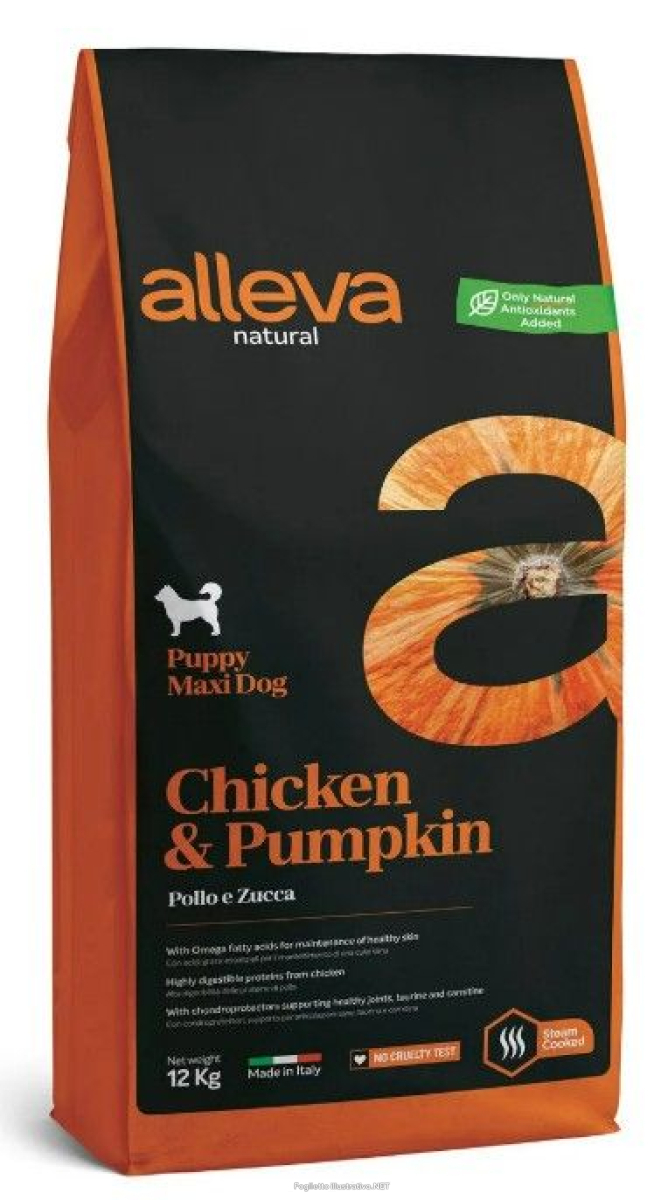 Cerca Offerte di alleva natural dog puppy chicken and pumpkin maxi kg 12 - p00214 e acquista online