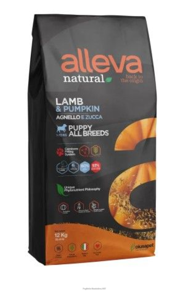 Cerca Offerte di alleva natural dog puppy lamb & pumpkin all breeds kg 12 - p10218 e acquista online