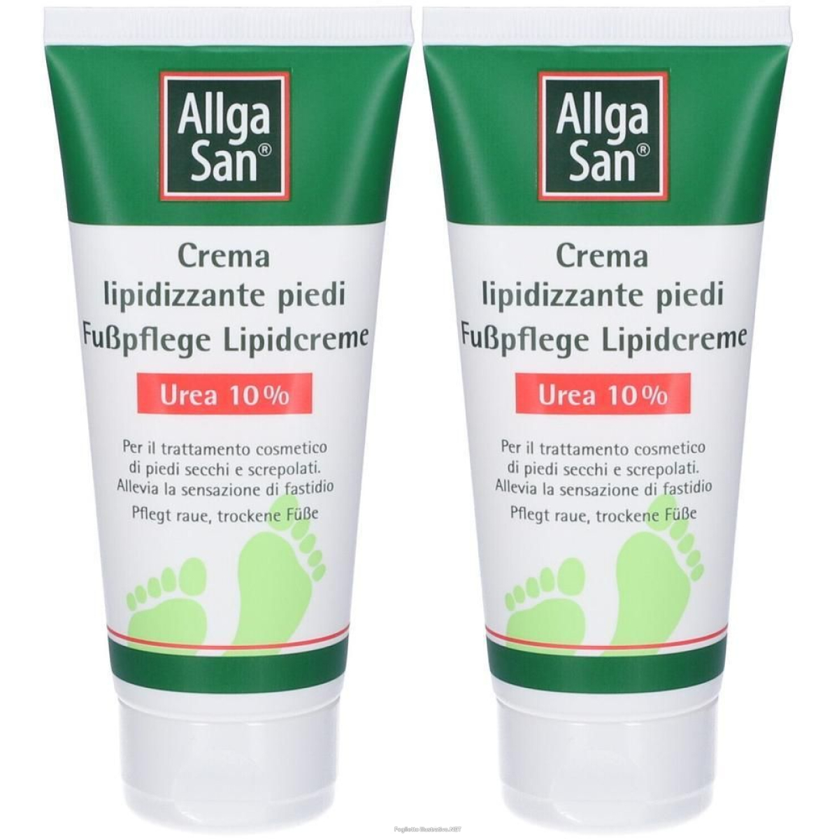 Cerca Offerte di allga san® crema lipidizzante piedi urea 10% 2x100 ml e acquista online
