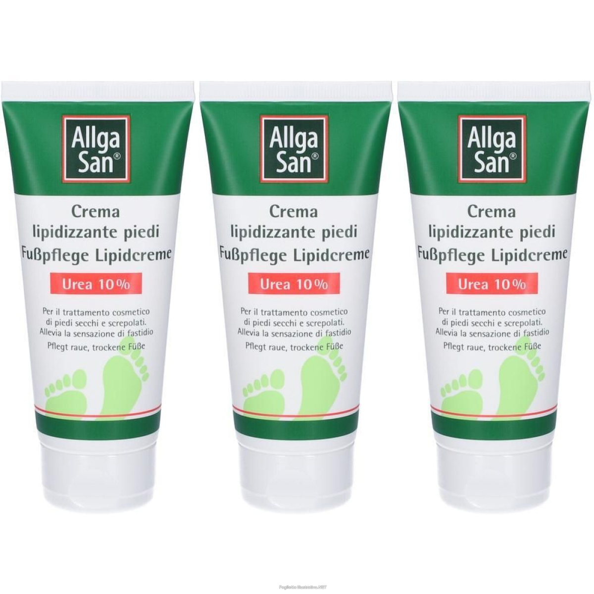 Cerca Offerte di allga san® crema lipidizzante piedi urea 10% 3x100 ml e acquista online