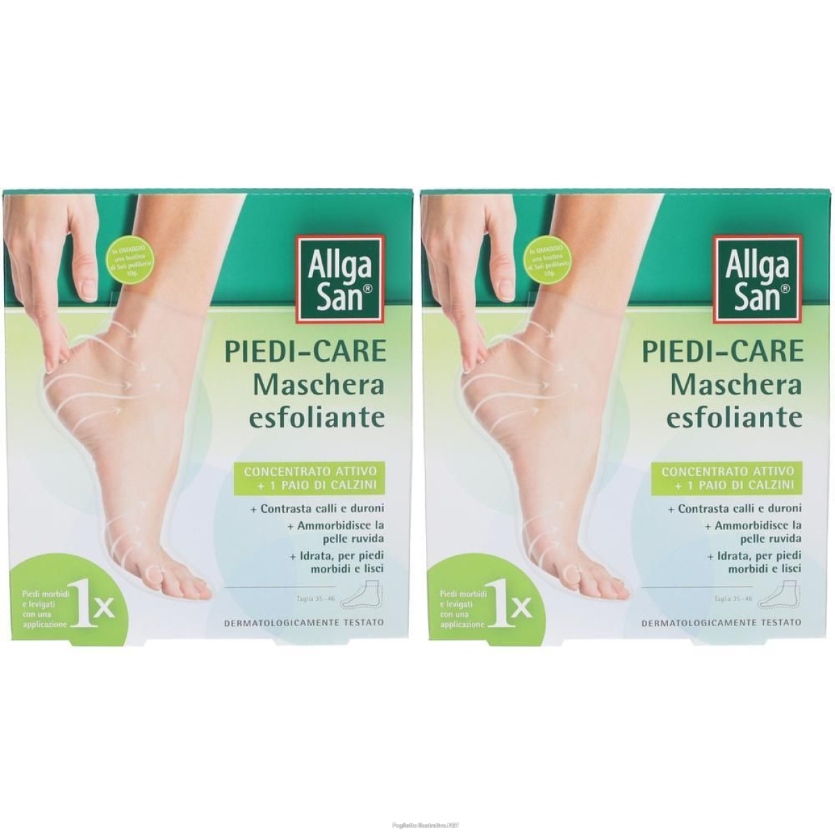 Cerca Offerte di allga san piedi-care trattamento esfoliante 2x20 ml e acquista online