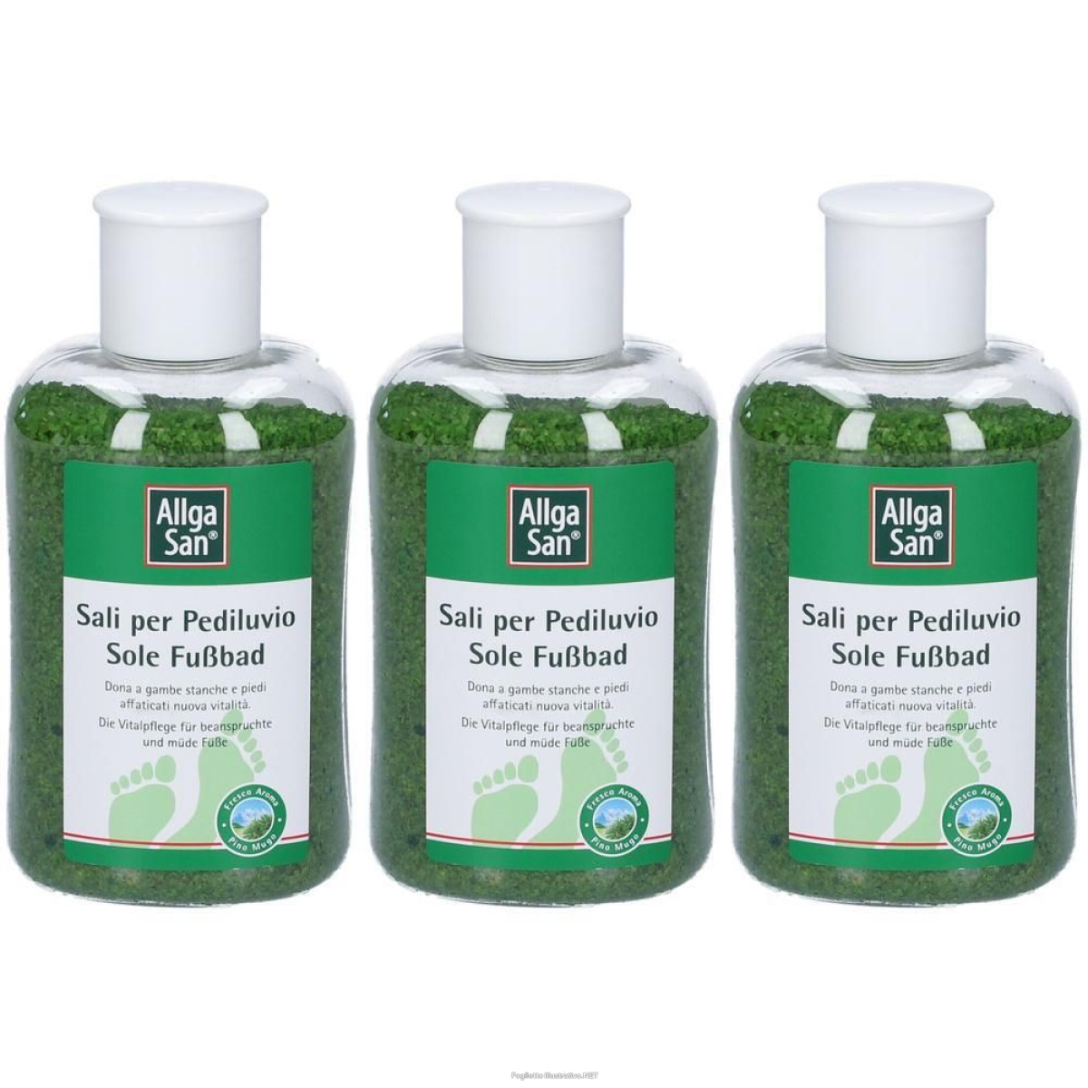 Cerca Offerte di allga san® sali per pediluvio 3x350 g e acquista online