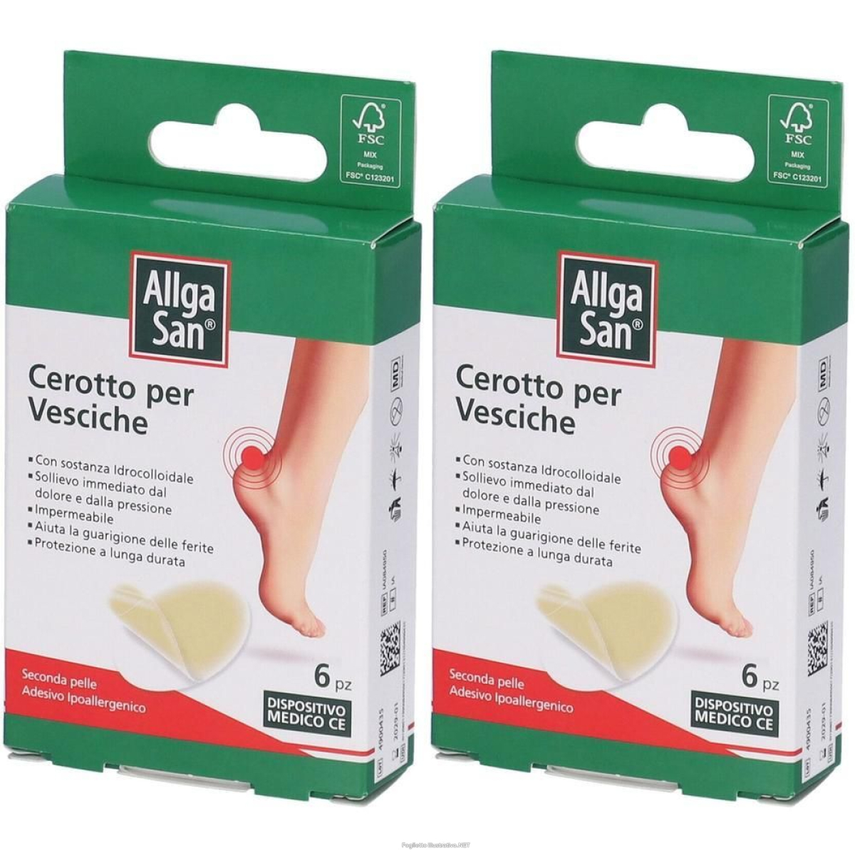 Cerca Offerte di allgasan cerotto vesciche 2x6 st e acquista online