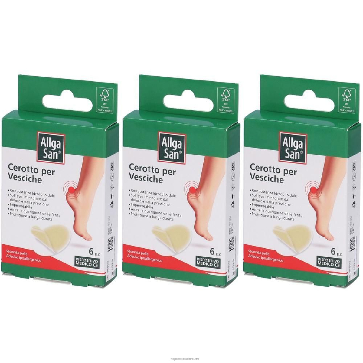 Cerca Offerte di allgasan cerotto vesciche 3x6 st e acquista online