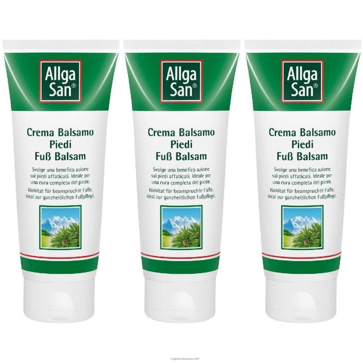 Cerca Offerte di allgasan crema balsamo piedi 3x100 ml e acquista online
