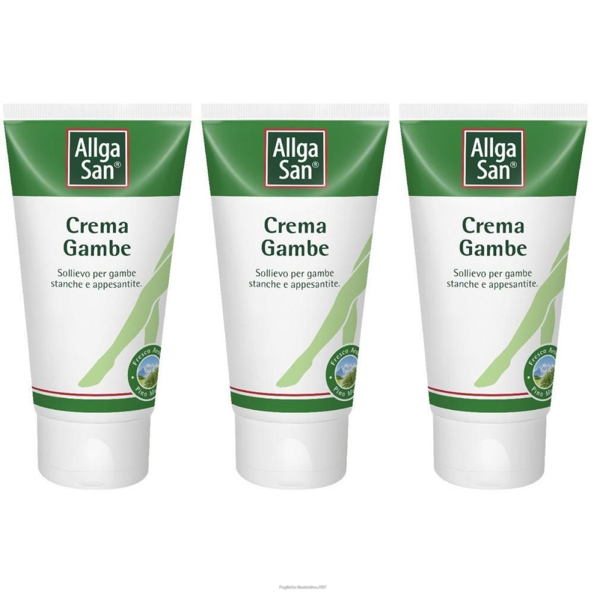 Cerca Offerte di allgasan crema gambe 3x100 ml lozione e acquista online