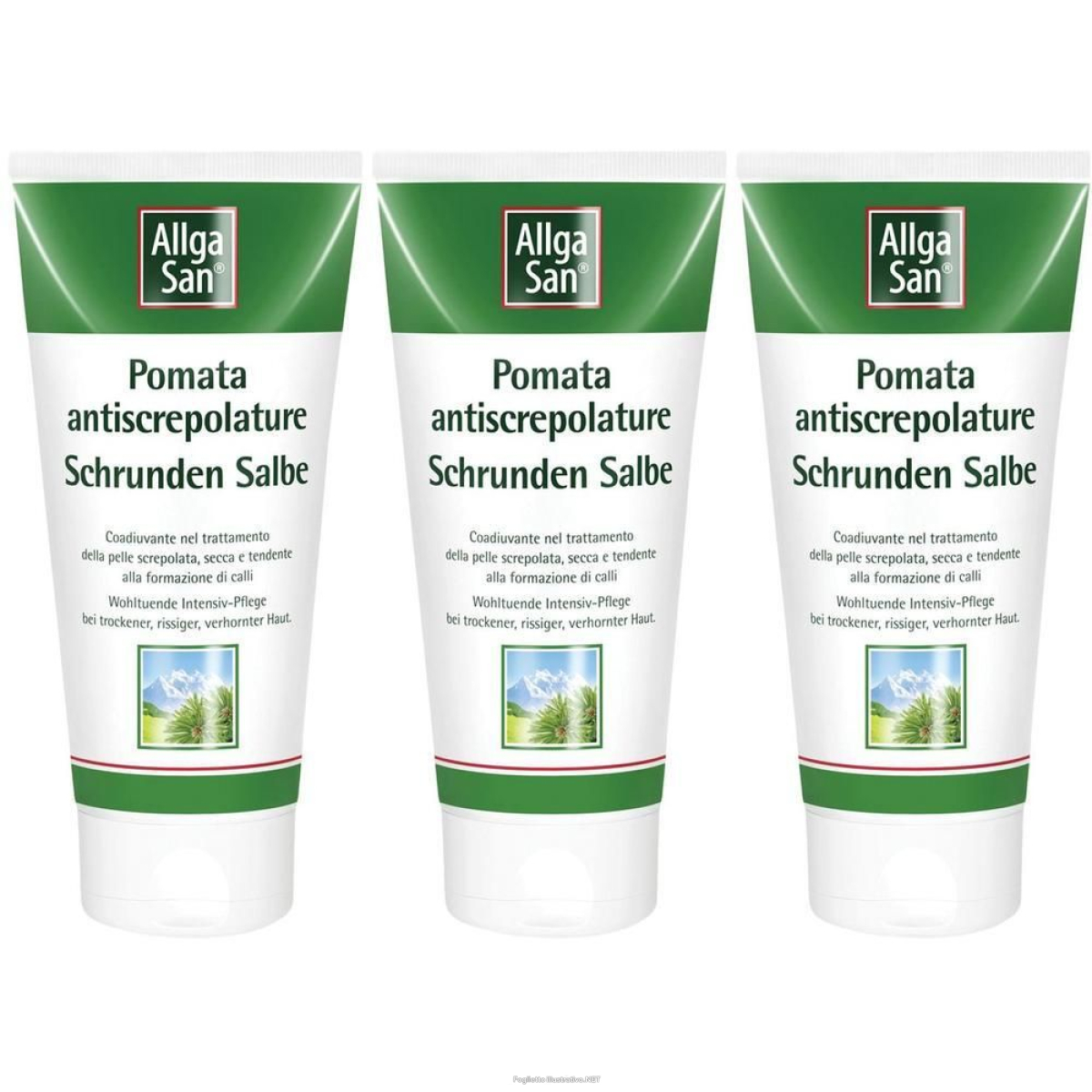 Cerca Offerte di allgasan pomata antiscrepolature 3x90 ml e acquista online