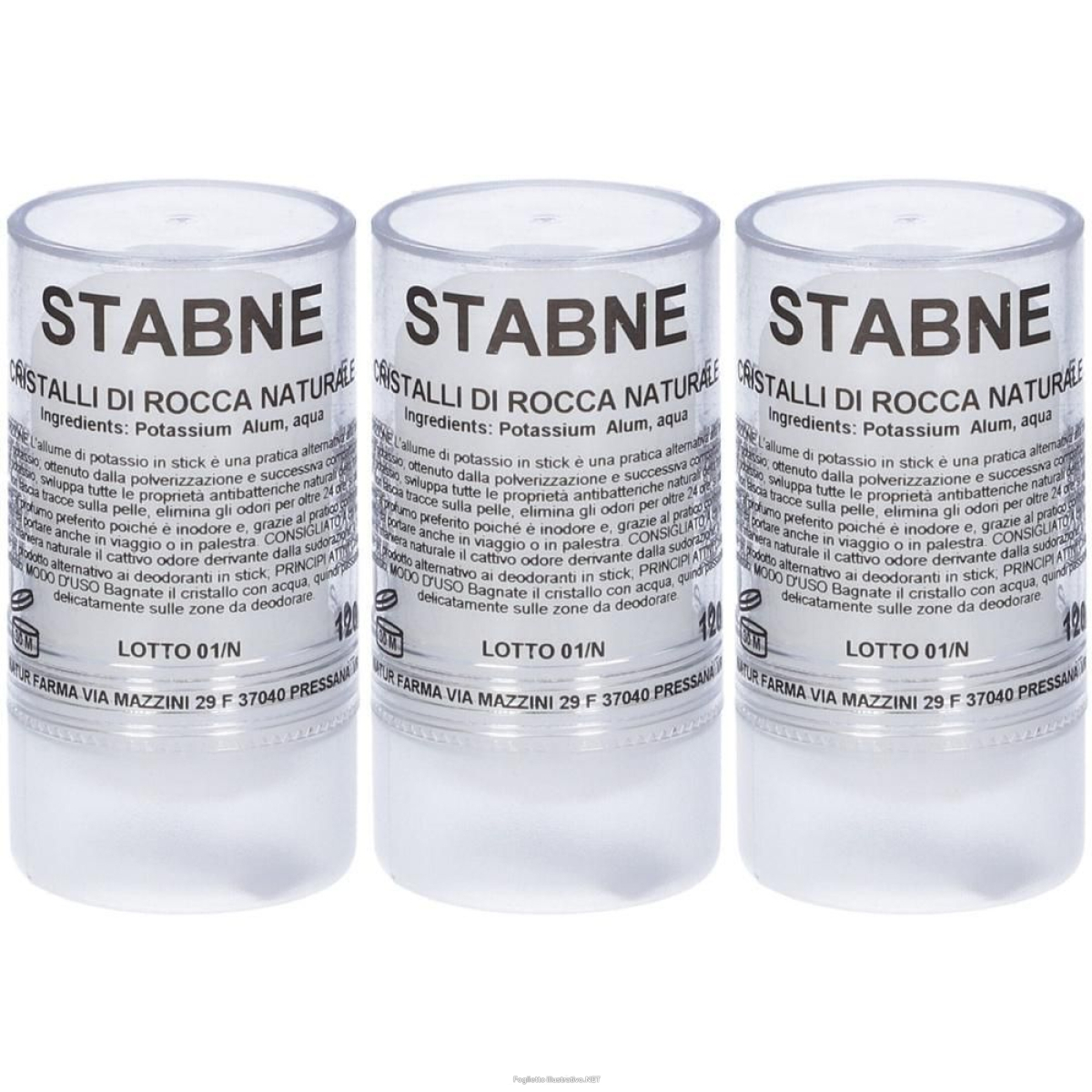 Cerca Offerte di allume di rocca stick 120g 3x120 g e acquista online