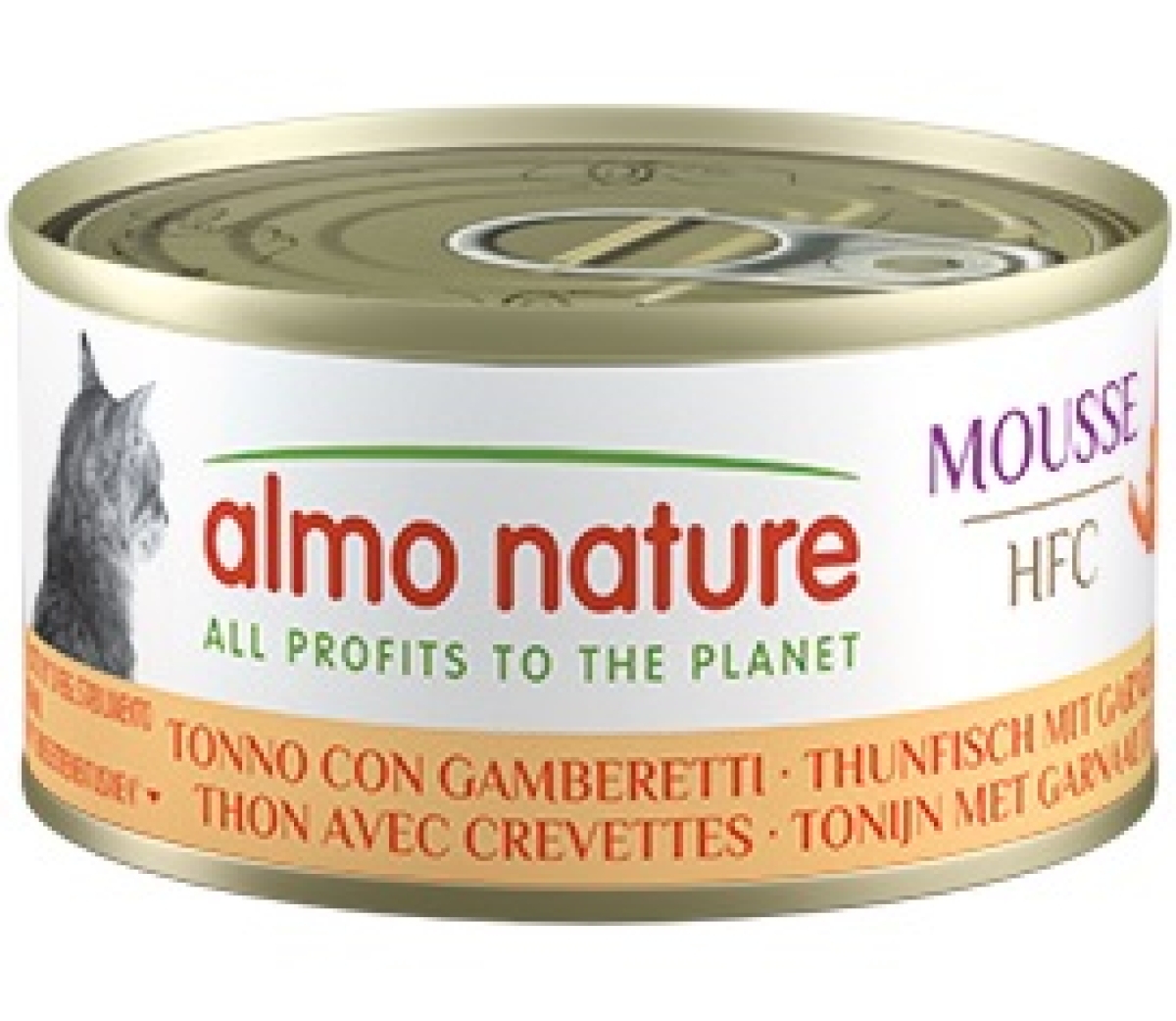 Cerca Offerte di Almo hfc gatto tonno e gamberetti - alimento umido completo per gatti adulti 70 gr e acquista online