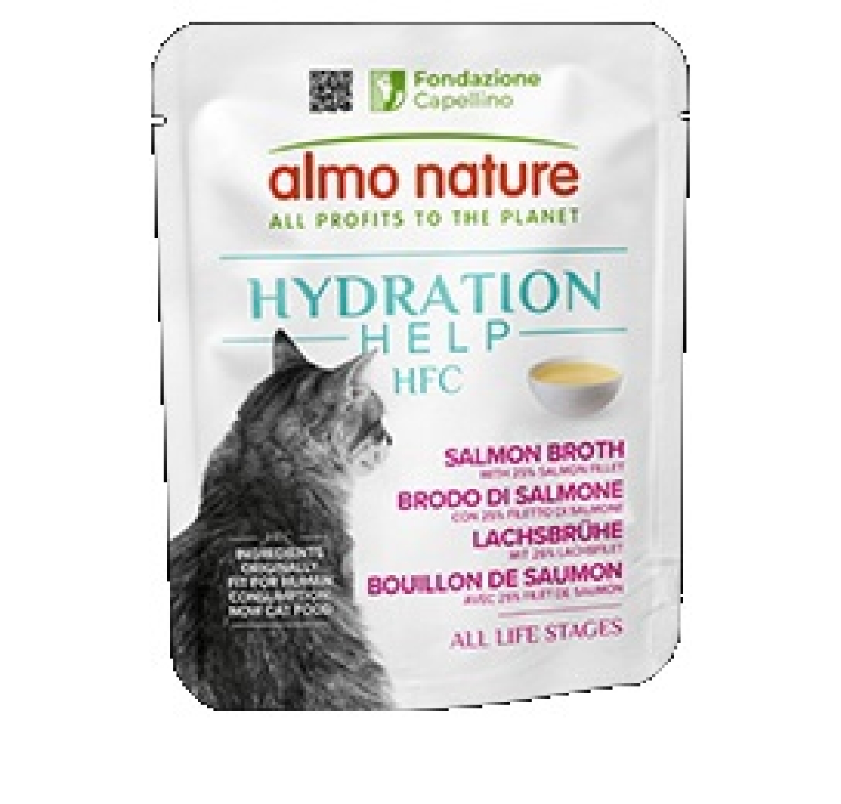 Cerca Offerte di Almo hydration help brodo salmone con filetti di salmone 50 g e acquista online