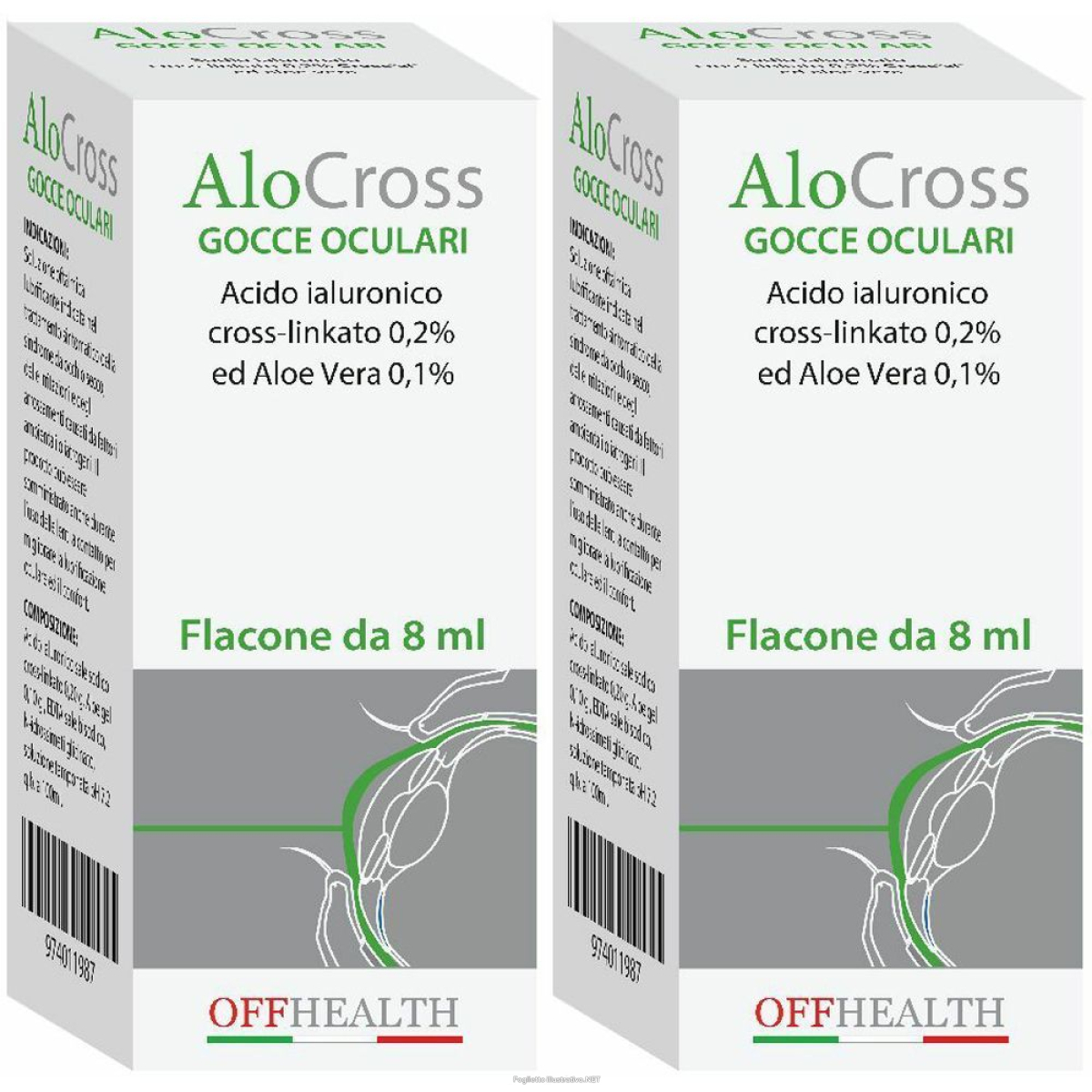 Cerca Offerte di alocross gocce oculari set da 2 2x8 ml soluzione e acquista online