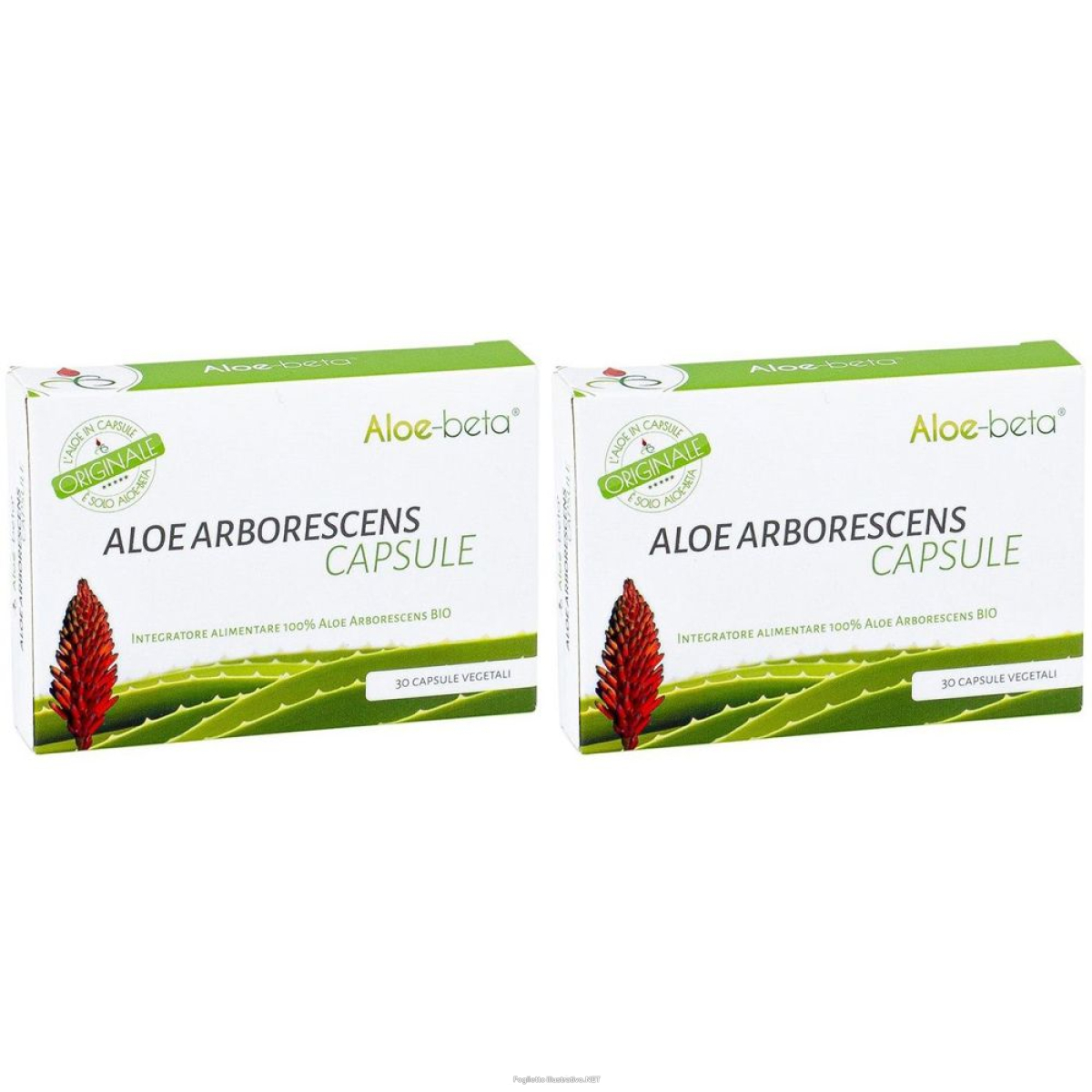 Cerca Offerte di aloe beta 30 capsule arborescens set da 2 2x30 pz e acquista online