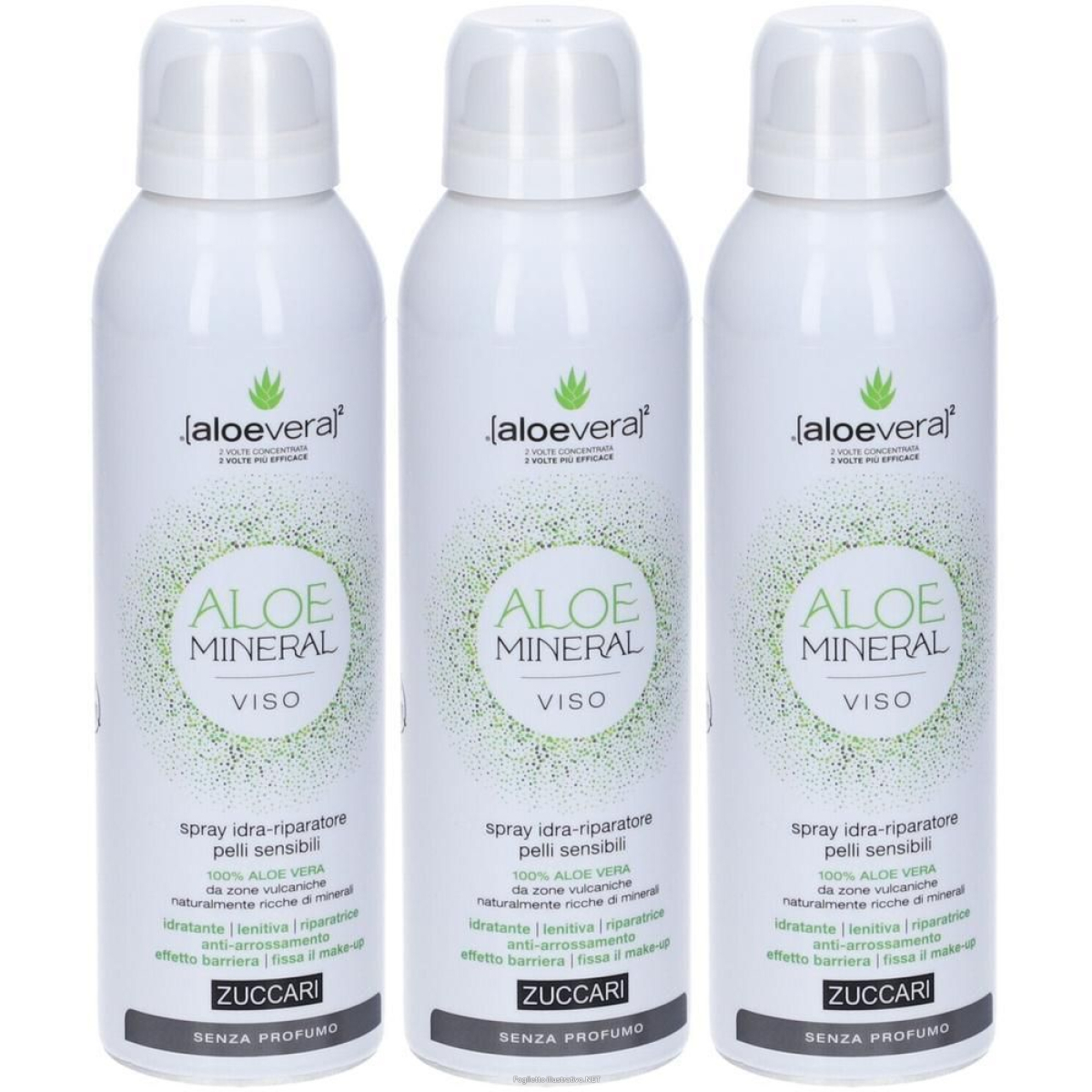 Cerca Offerte di aloe mineral spray viso senza profumo 3x150 ml e acquista online