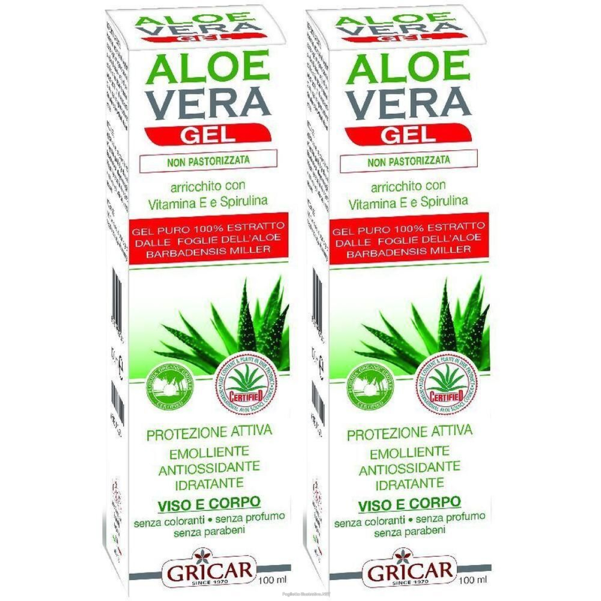 Cerca Offerte di aloe vera gel 100 ml 2x100 ml e acquista online