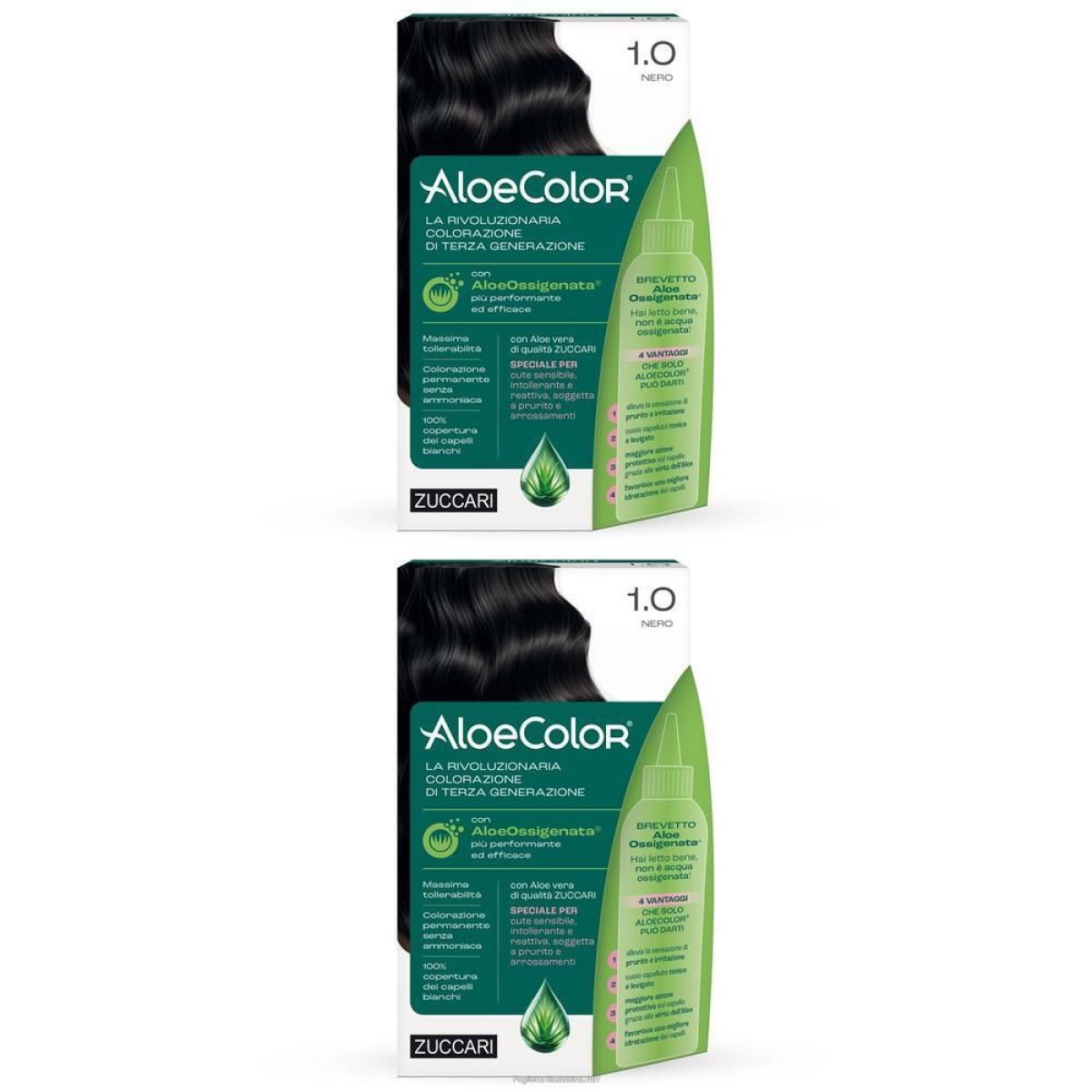 Cerca Offerte di aloecolor 1.0-nero 2x1 st e acquista online