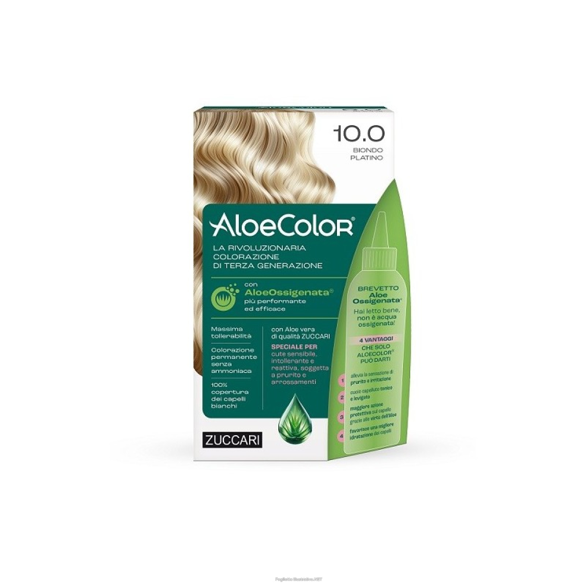 Cerca Offerte di aloecolor 10,0 biondo platino tinta permanente capelli colore ad alta pigmentazione 50 ml + rivelatore aloeossigenata 75 ml + shampoo aloecare 15 ml + guanti e acquista online
