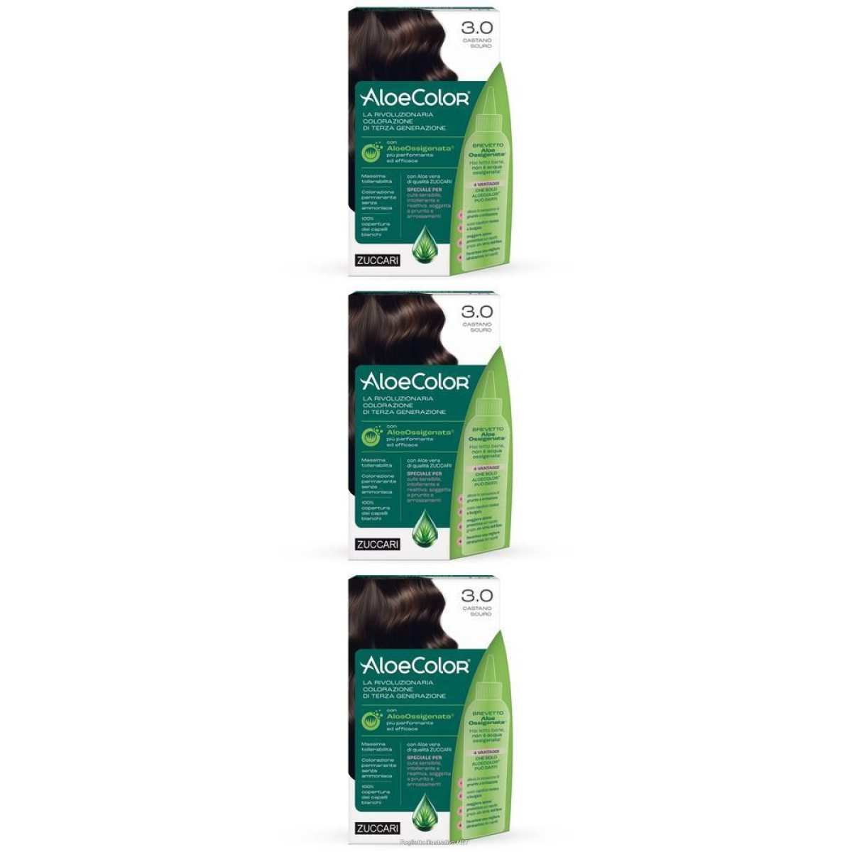 Cerca Offerte di aloecolor 3.0-castano scuro 3x1 st e acquista online